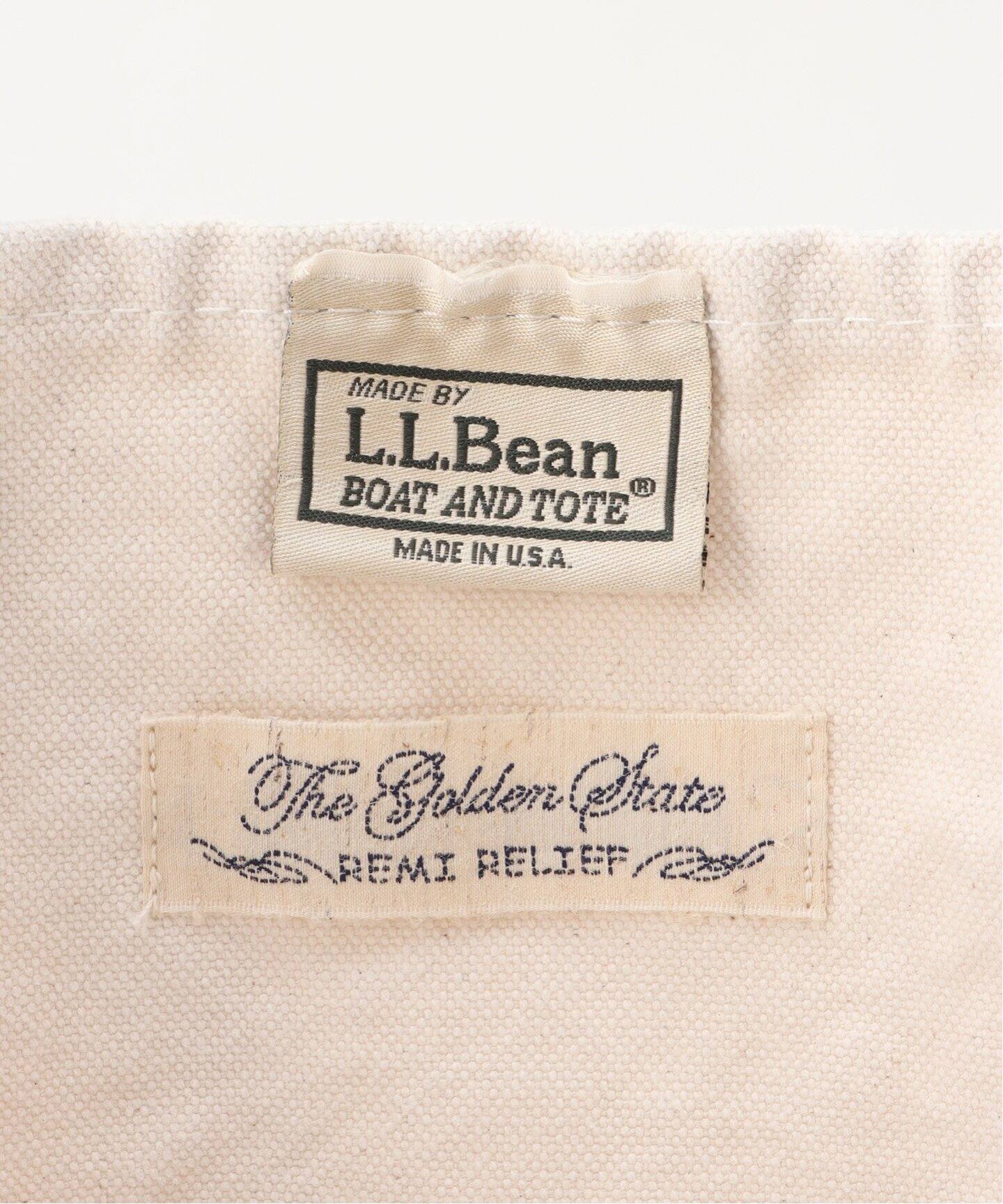 L.L.Bean×REMI RELIEF】CANVAS Large Tote（トートバッグ）｜L 