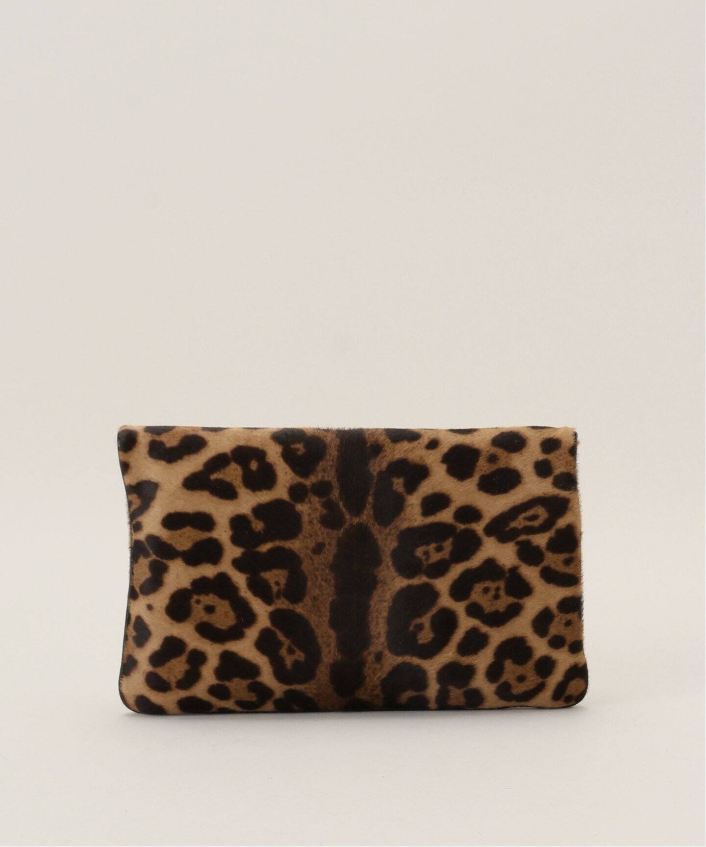 BIENEN DAVIS/ビエネン デイヴィス】 LEOPARD CLUTCH BAG（クラッチ  