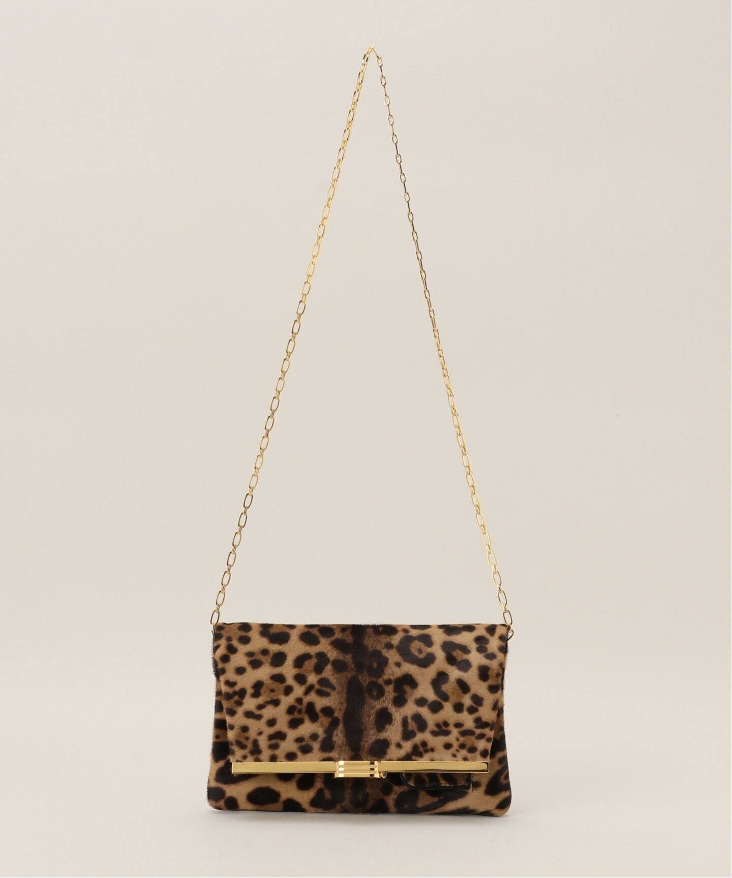 BIENEN DAVIS/ビエネン デイヴィス】 LEOPARD CLUTCH BAG（クラッチ  