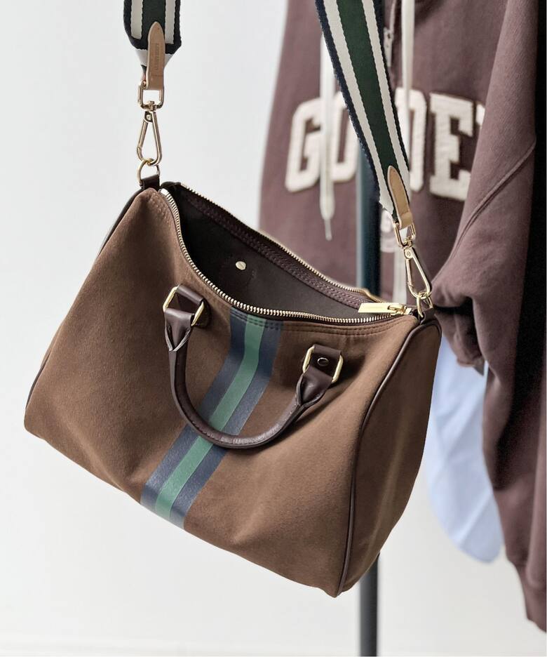 SITA PARANTICA/シータパランティカ】Border Boston Bag（ボストン 