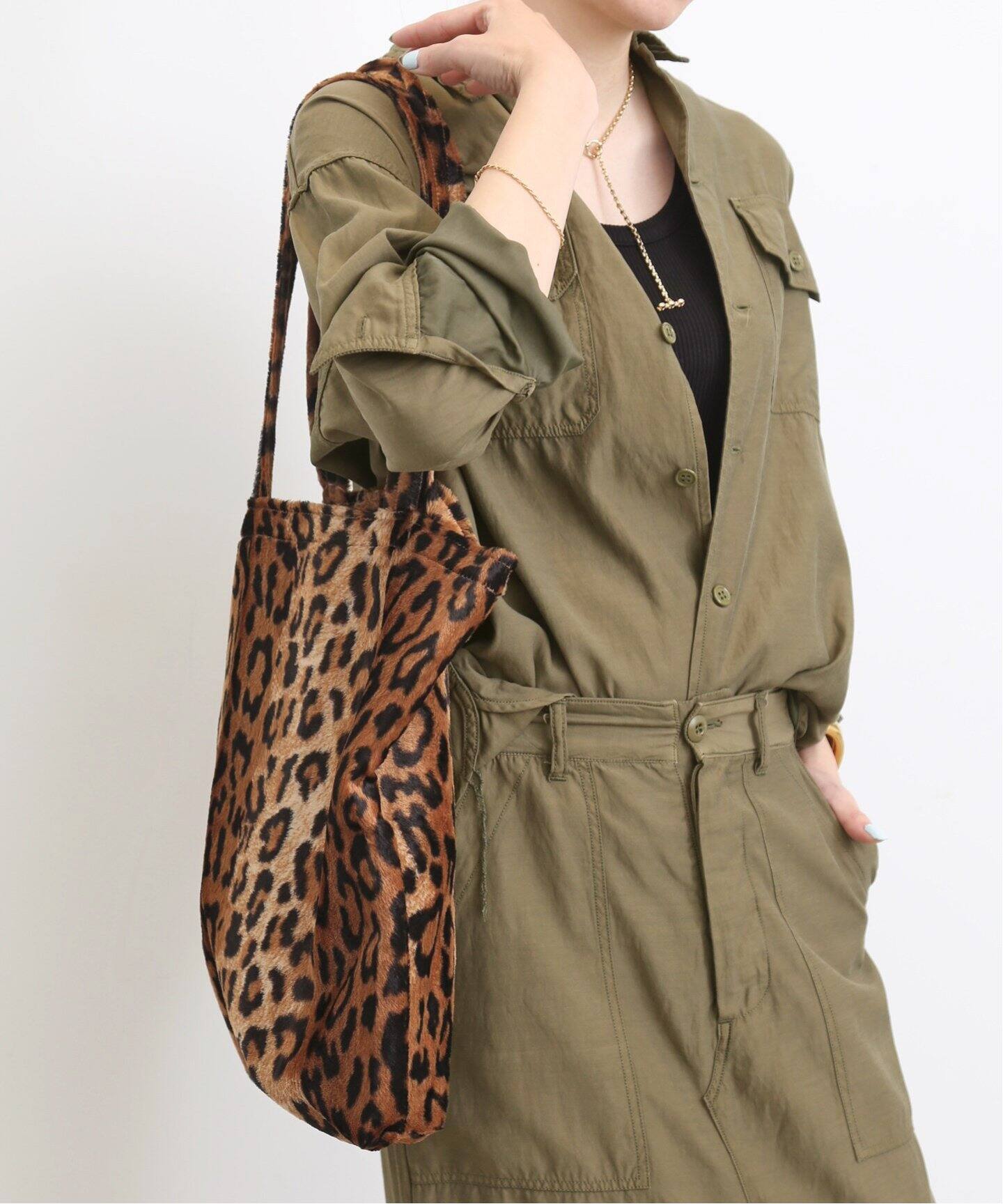 LAppartement Leopard Tote Bag（トートバッグ）｜L