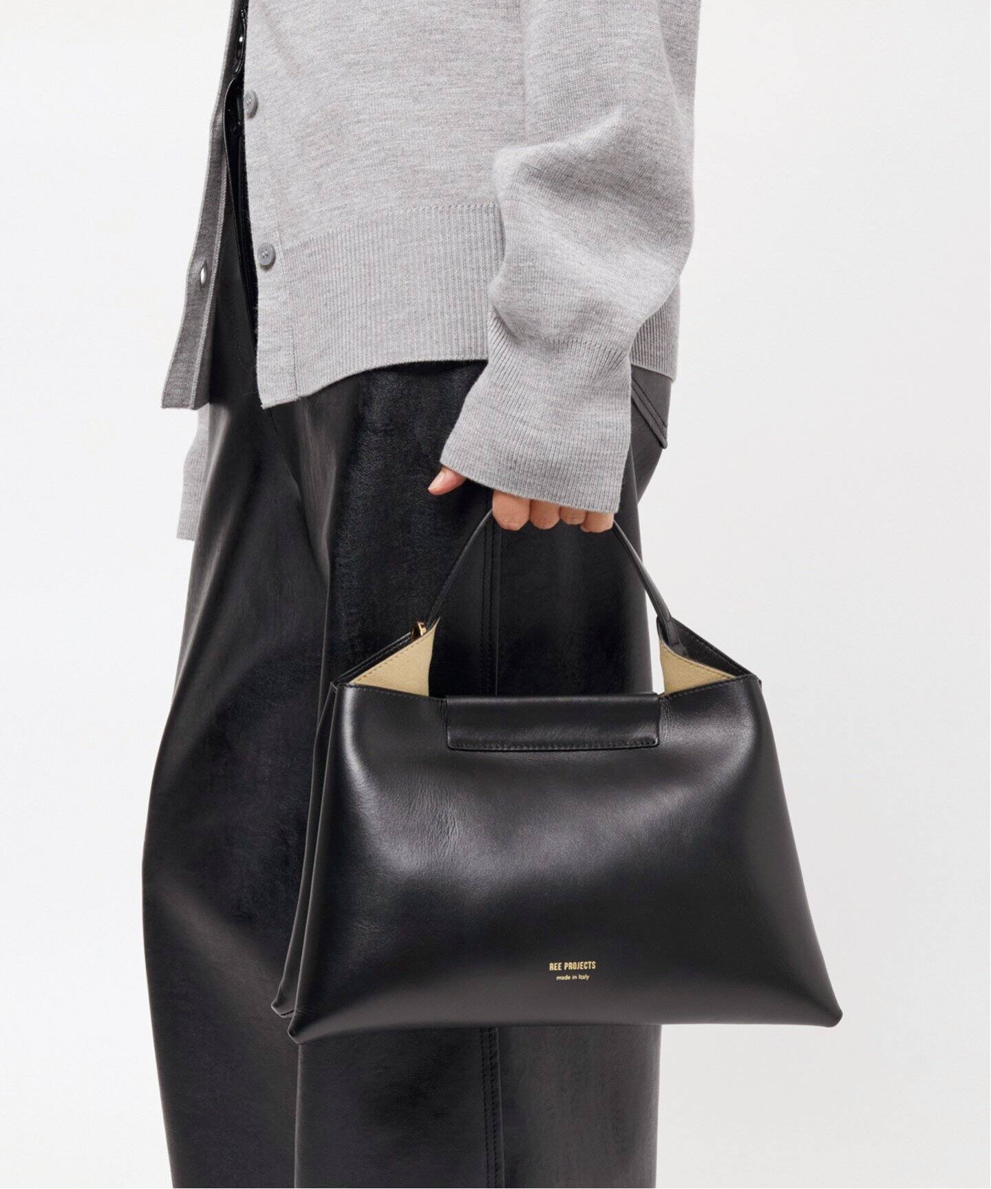 REE PROJECTS/リー・プロジェクト】single handle Bag（ハンドバッグ  
