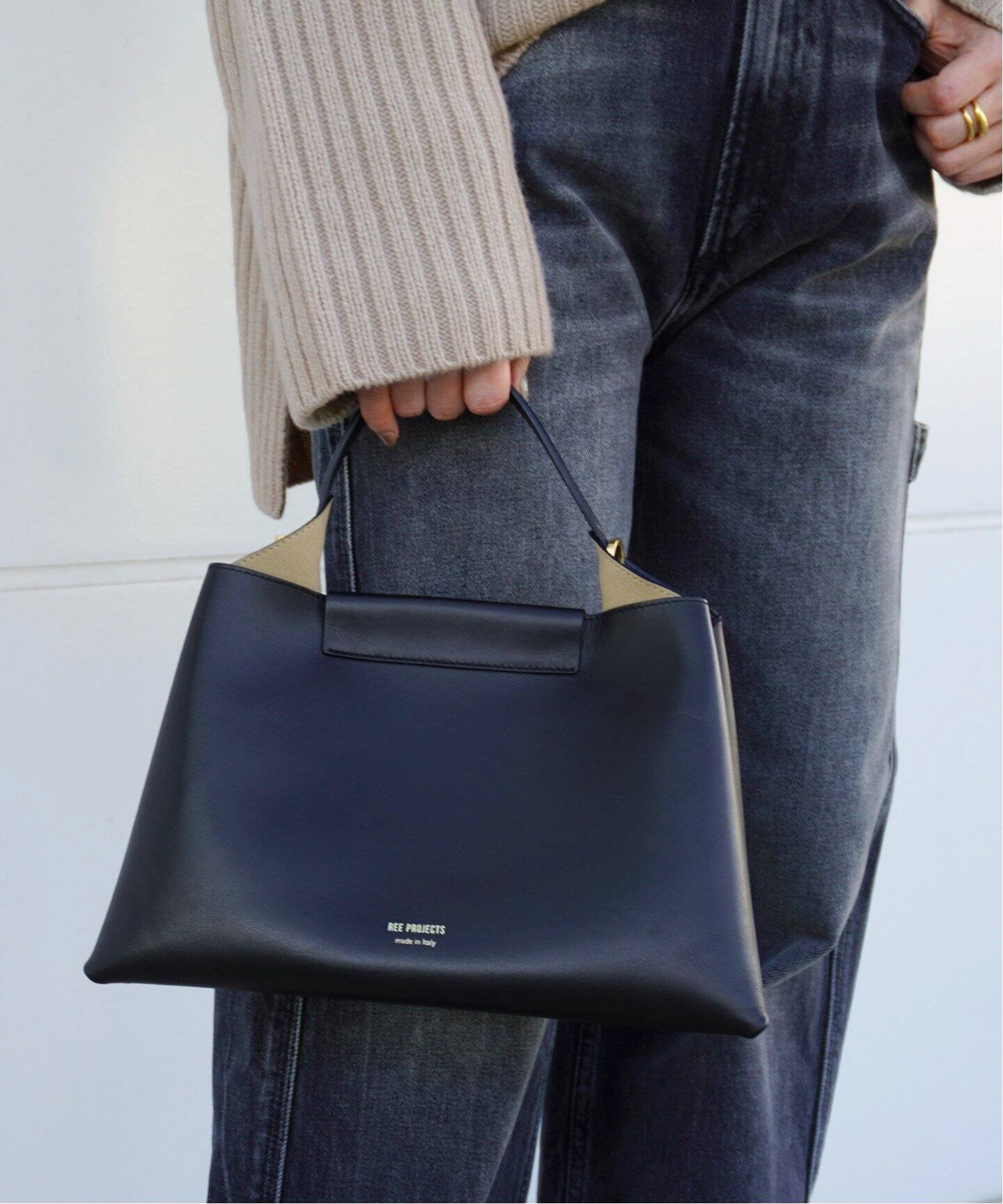 REE PROJECTS/リー・プロジェクト】single handle Bag（ハンドバッグ  