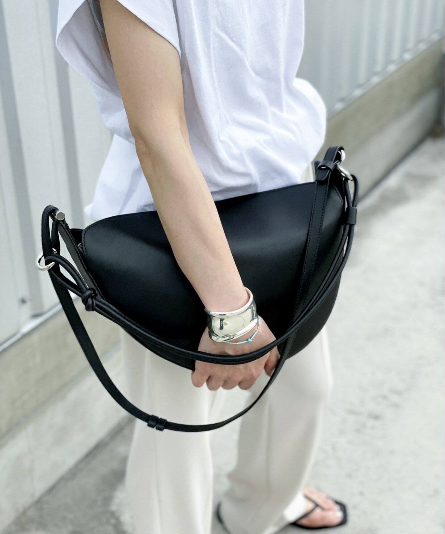 追加》【Kabinett / カビネ 】Curve shoulder BAG（ショルダーバッグ 