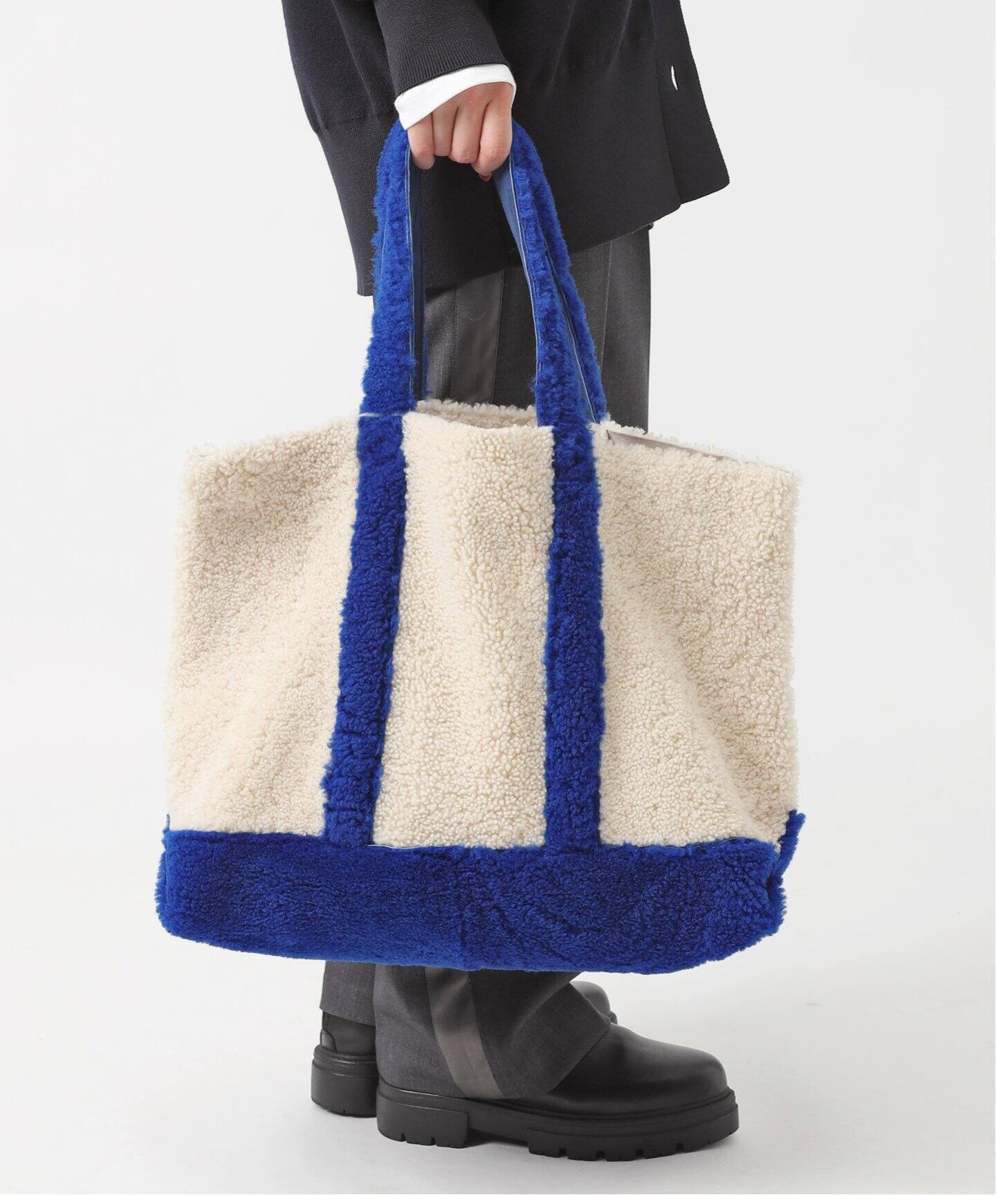 CARUS / カルス】別注 color mouton tote bag（トートバッグ）｜AP 