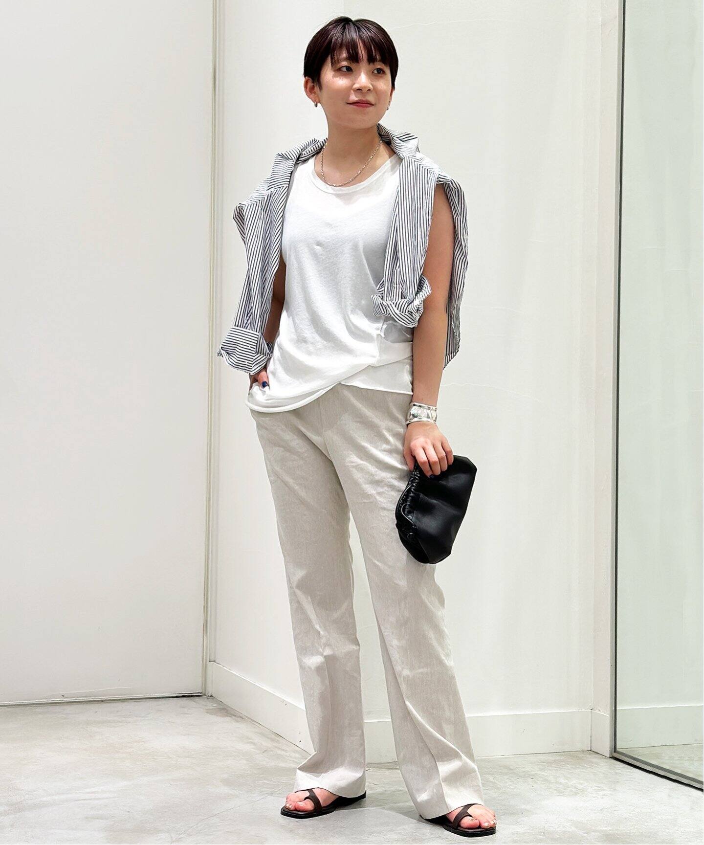 BRENTELLA/ブレンテッラ】mini clutch bag(BLK)（クラッチバッグ）｜AP 