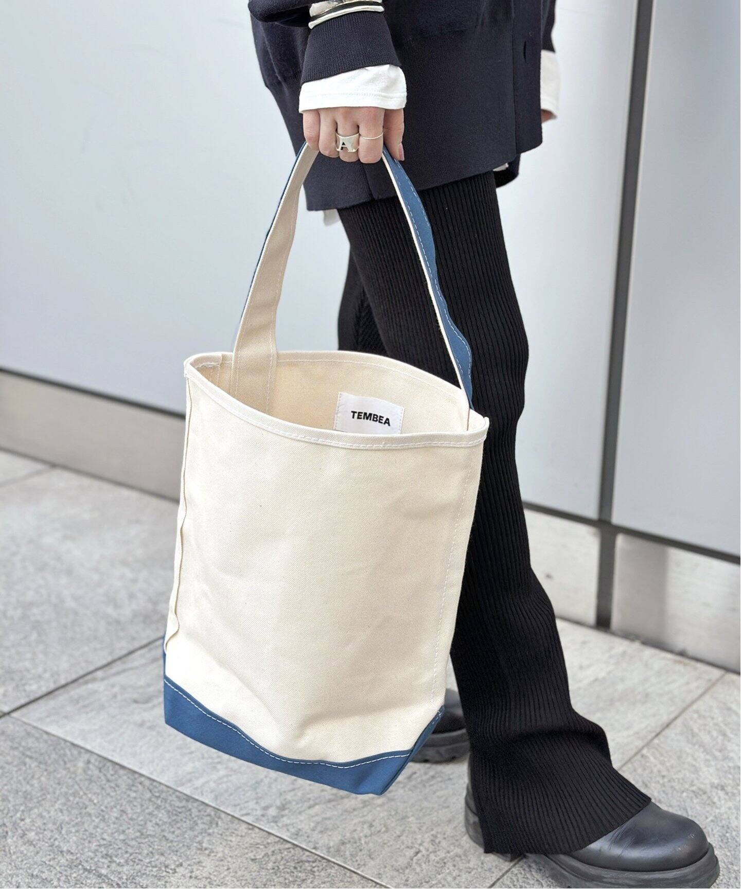 TEMBEA/テンベア】別注BAGUETTE TOTE(INDIGO)（トートバッグ）｜AP 