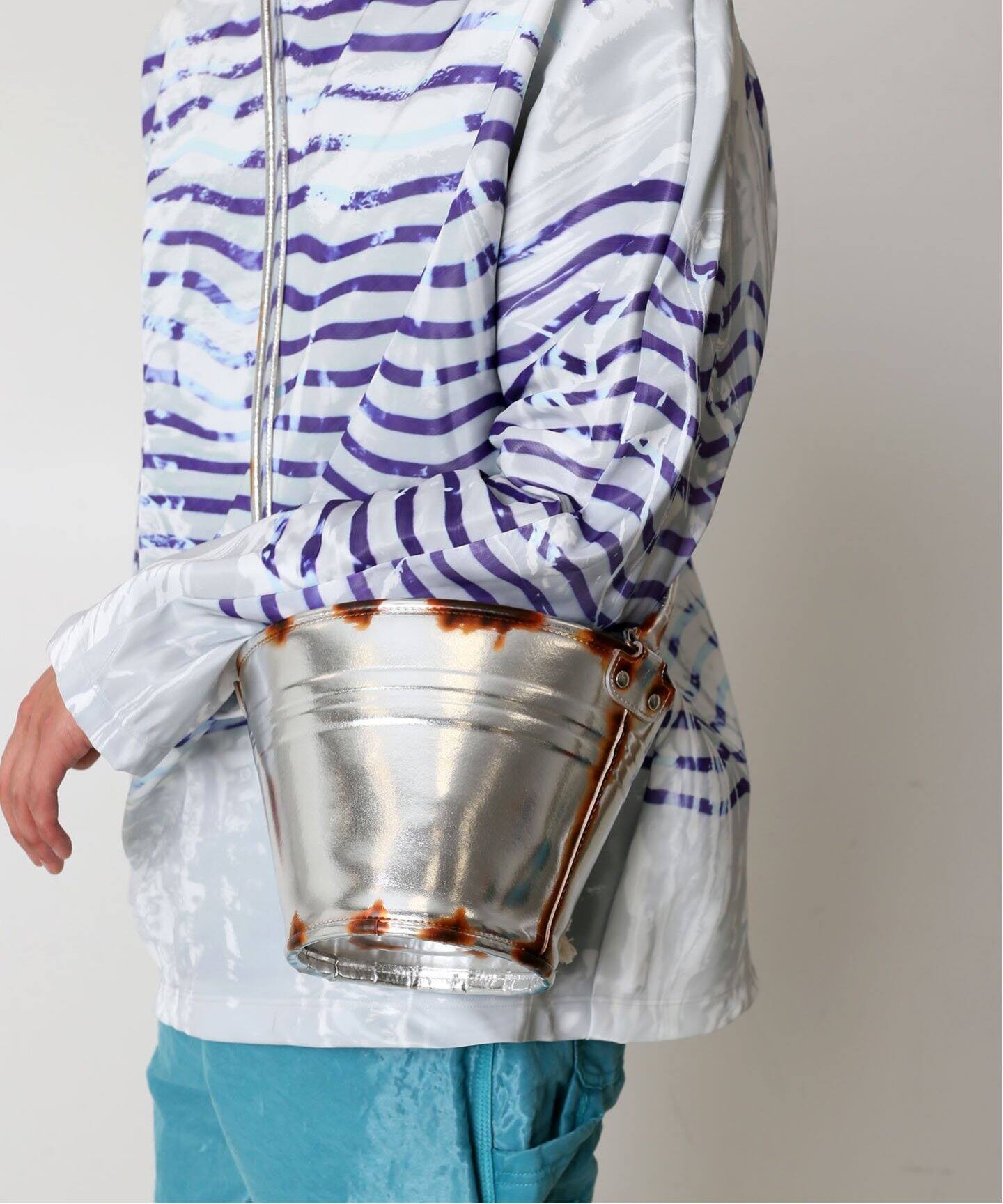 doublet / ダブレット】RUST PAINTED BUCKET SHOULDER BAG（ショルダー 