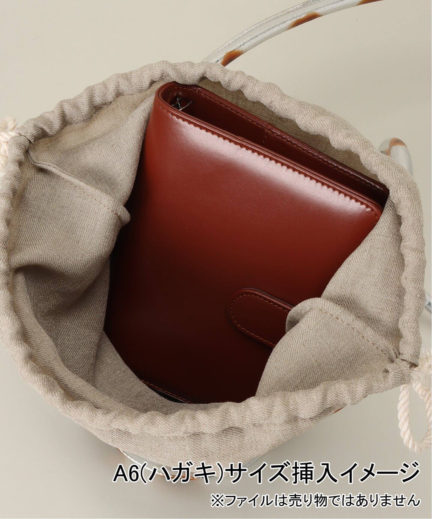doublet / ダブレット】RUST PAINTED BUCKET SHOULDER BAG（ショルダー  