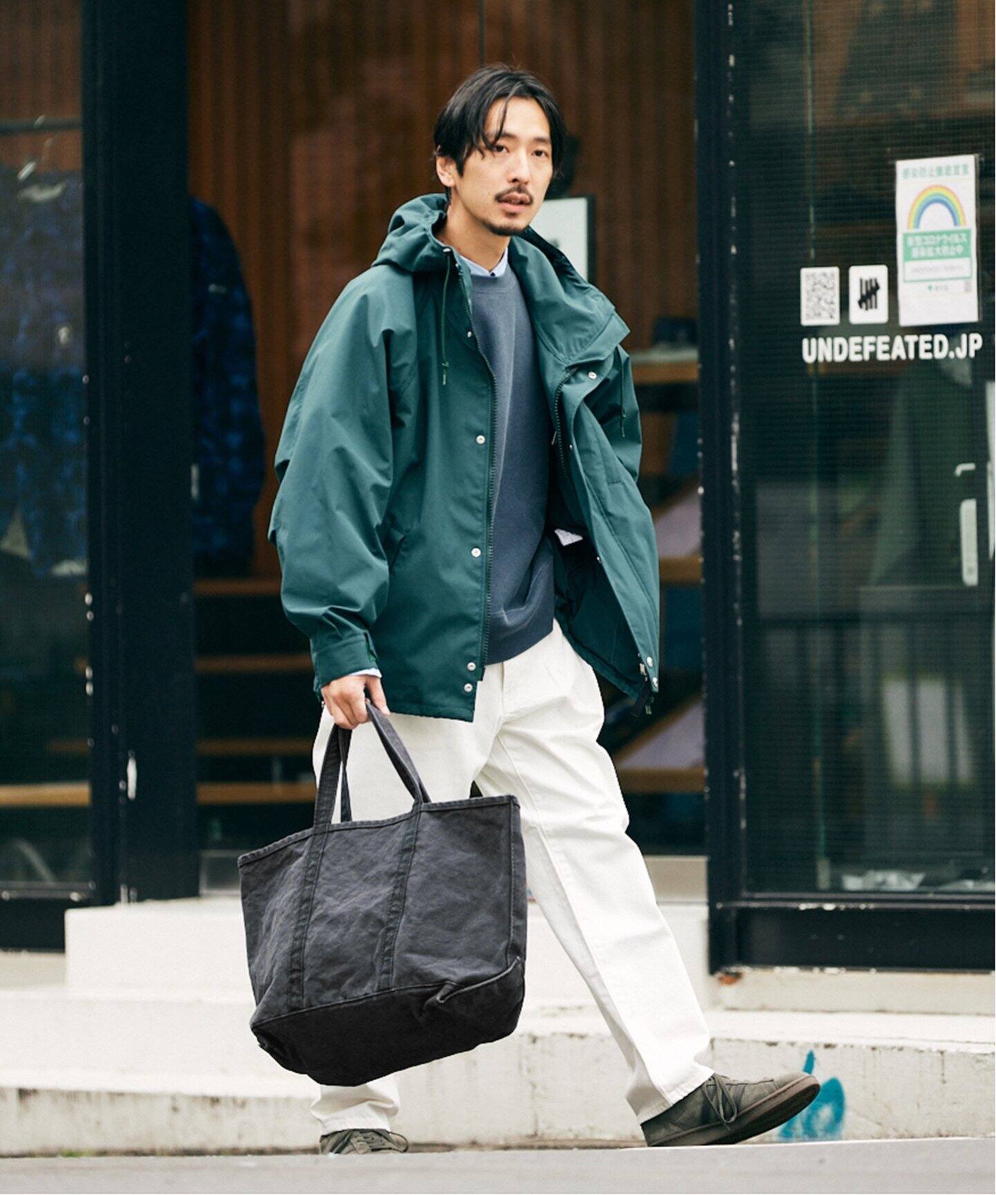 L.L.BEAN×JOURNAL STANDARD】別注 SOLID ボートアンドトート LARGE 