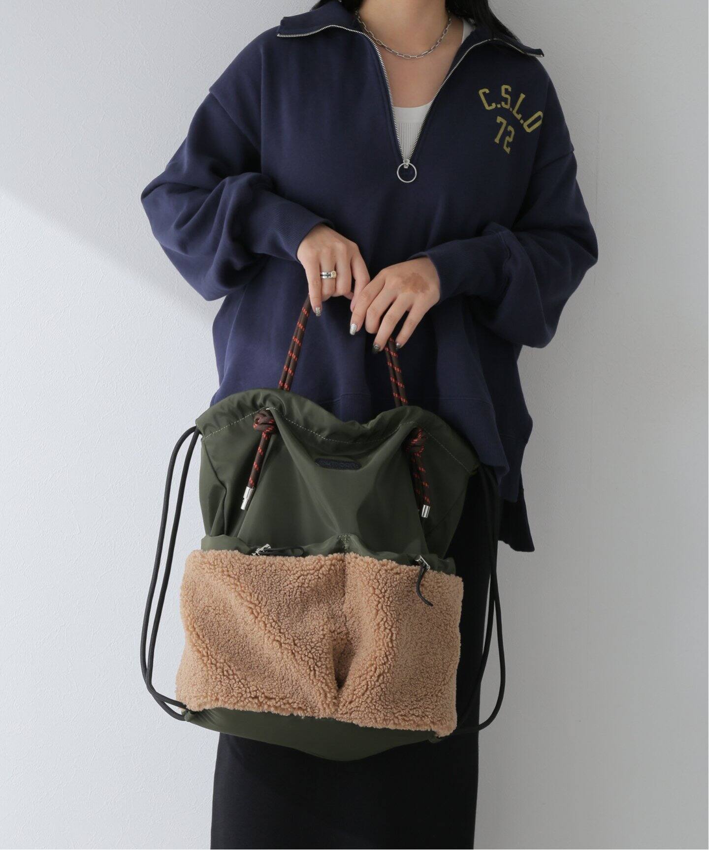 ☆新品タグ付☆ Vis × OUTDOOR PRODUCTSコラボ ボアブルゾン OUTDOOR 