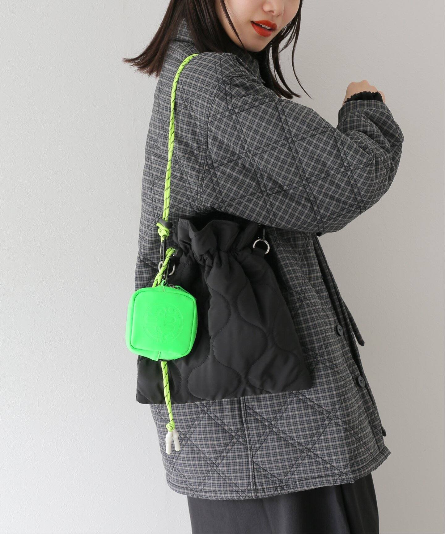 ANNA SUI NYC/ アナスイエヌワイシー】ケース付キルトショルダーバッグ 