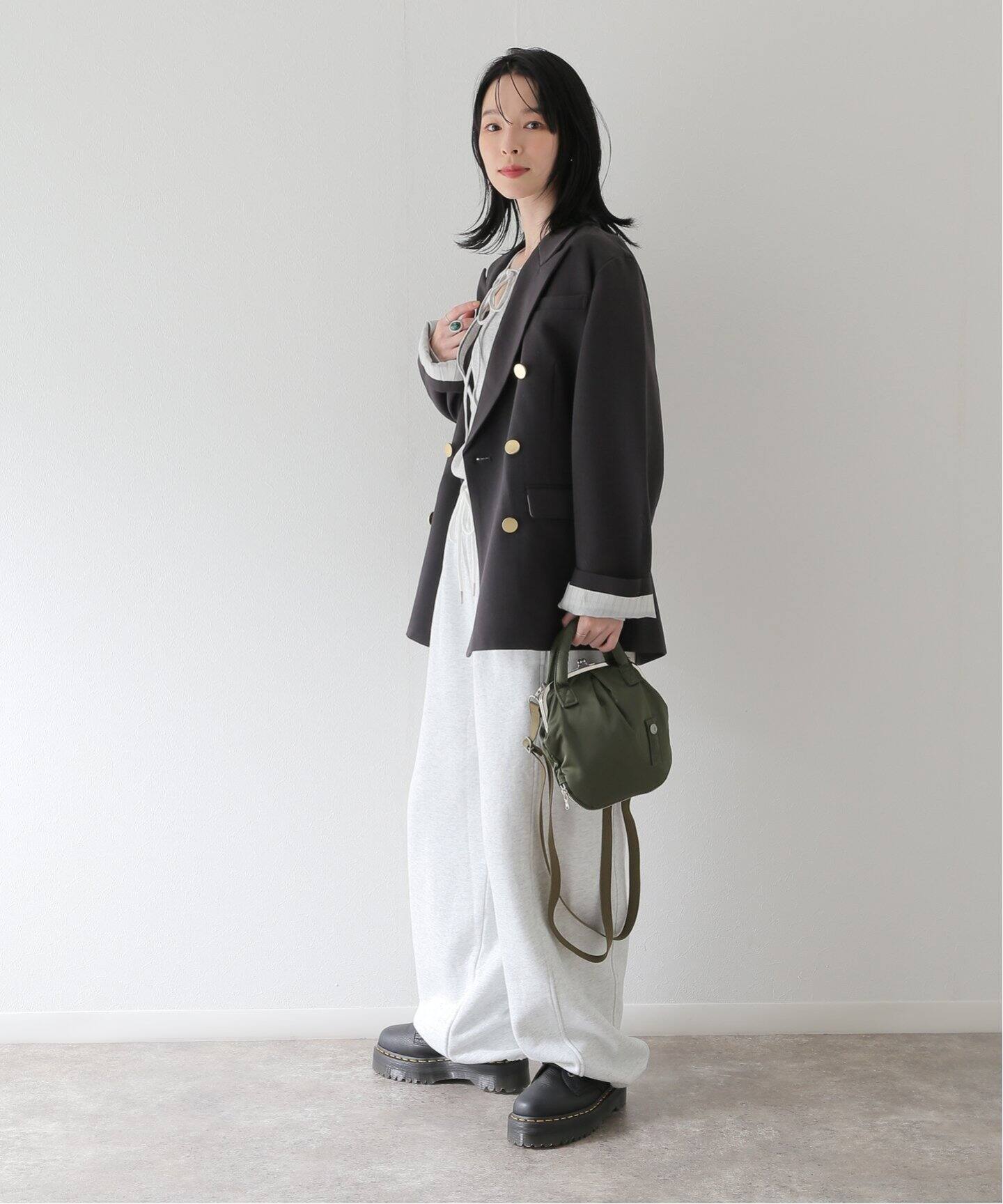 RHODOLIRION/ロドリリオン】GAMAGUCHI Helmet Bag（ショルダーバッグ  