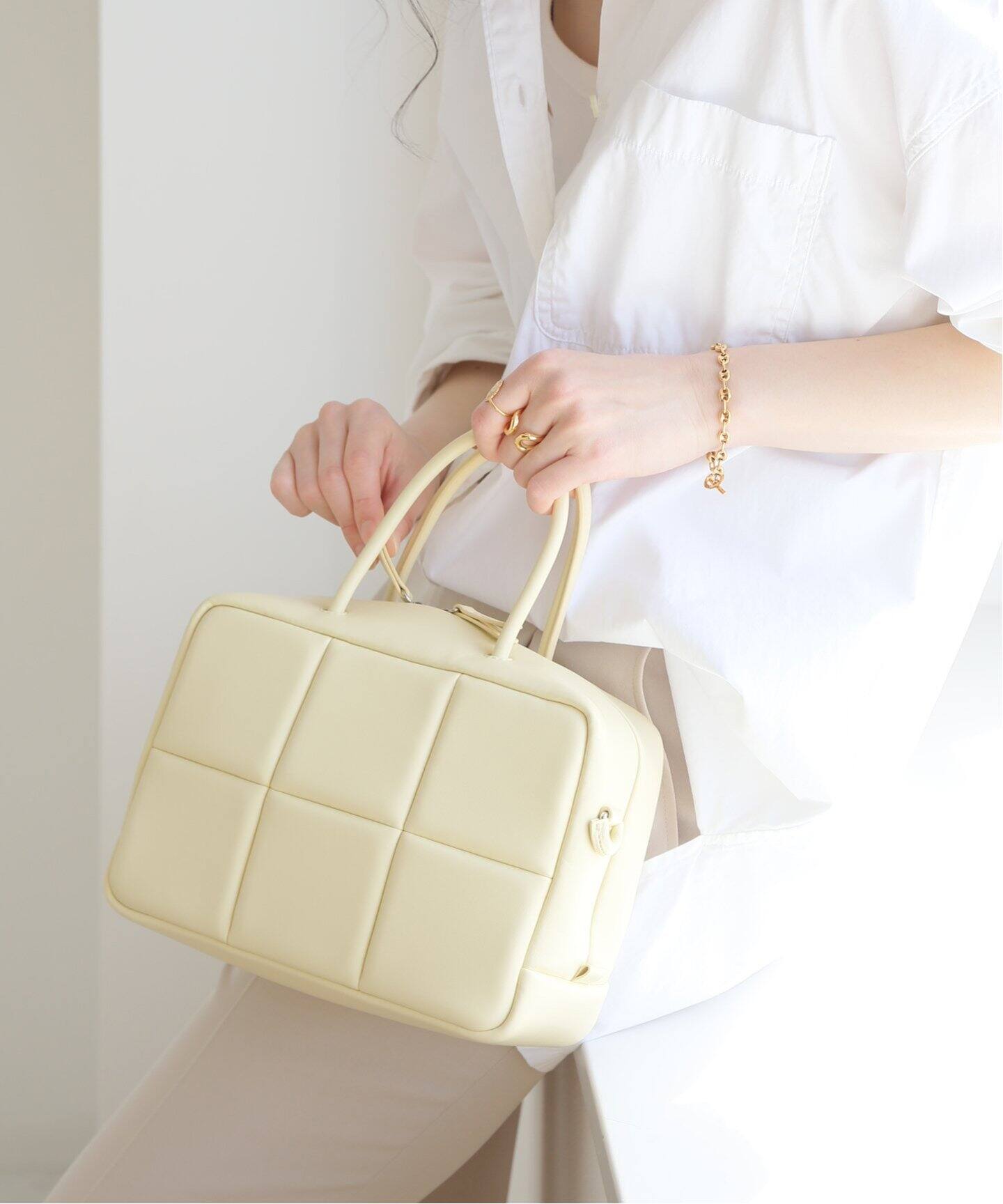 ADD CULUMN/アドカラム】 PUFF-BOSTON（ボストンバッグ）｜LE TALON  