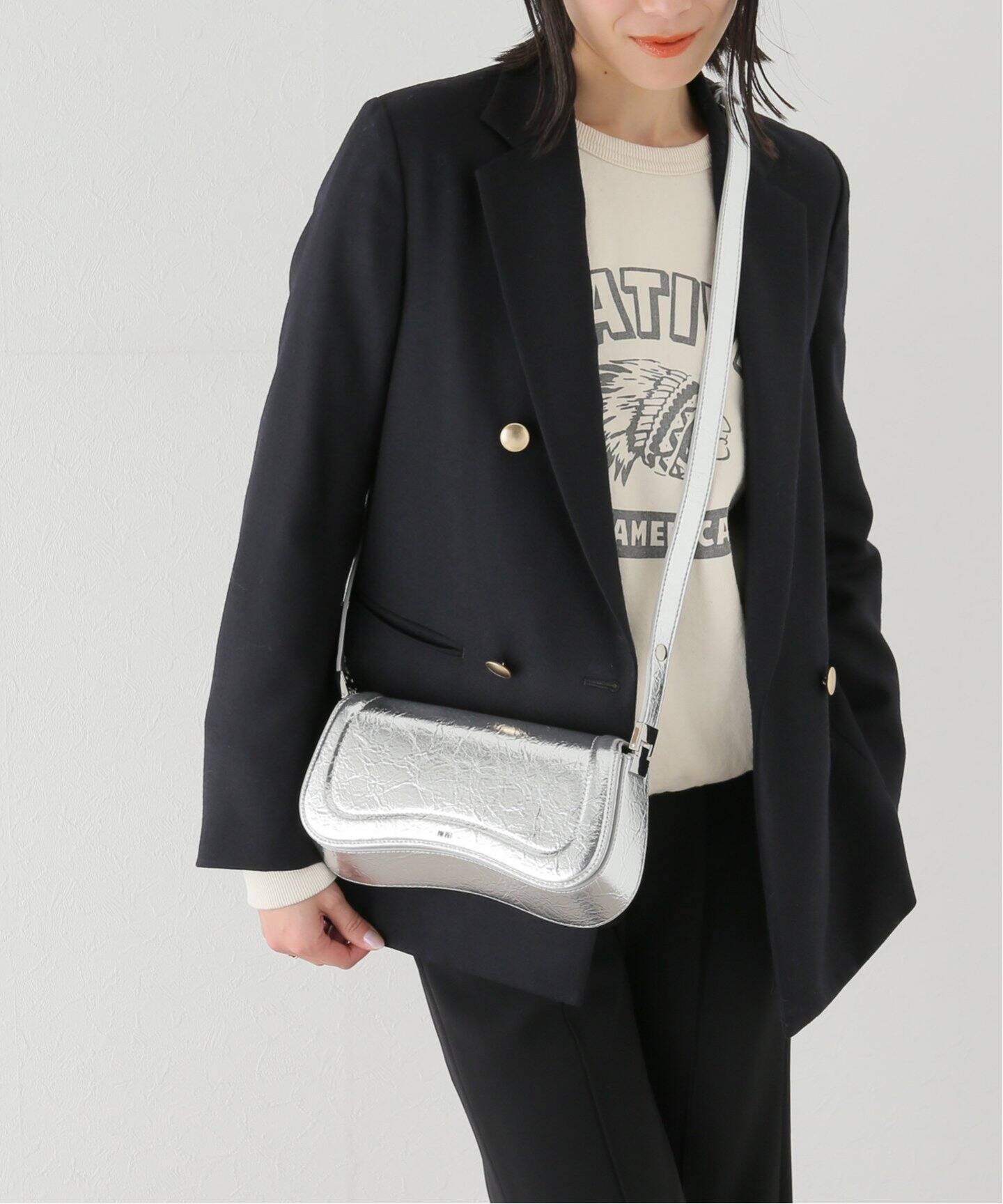 JW PEI / ジェイダブリューペイ】Joy メタリックショルダー  