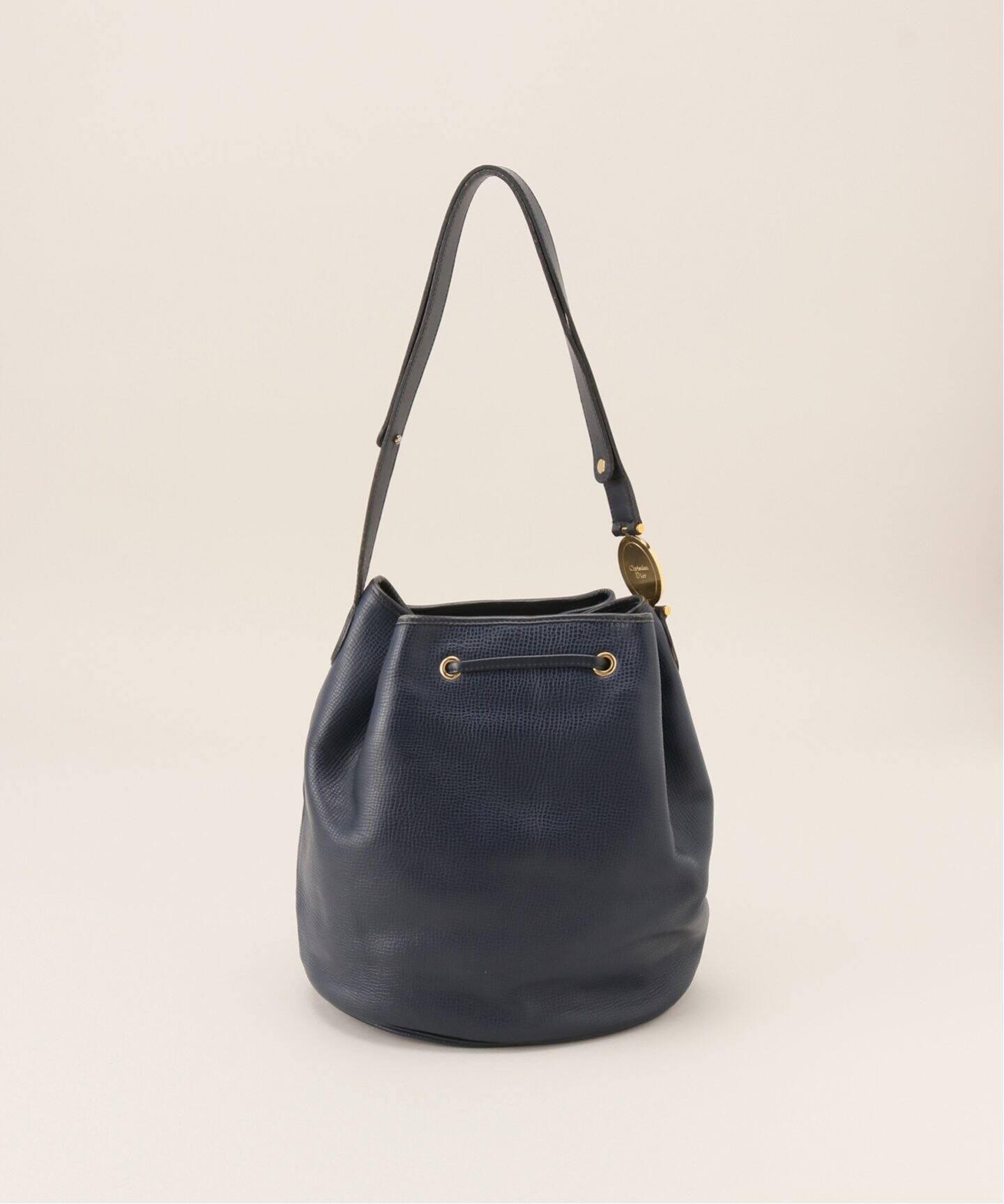 Dior / ディオール】巾着バッグ ネイビーショルダー （その他バッグ 
