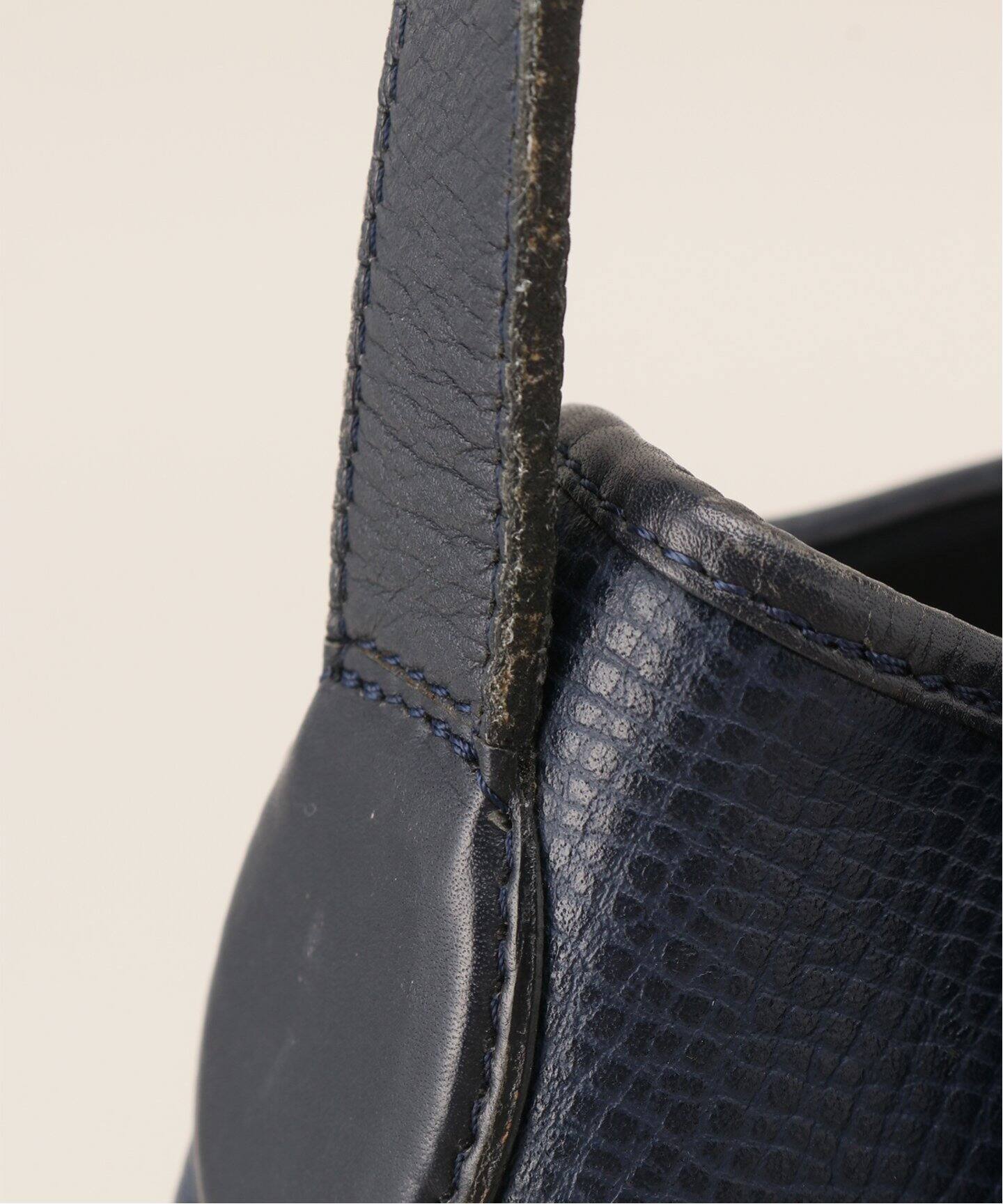 DIOR バッグ　ネイビー　巾着型 Dior / ディオール】巾着バッグ ネイビーショルダー （その他