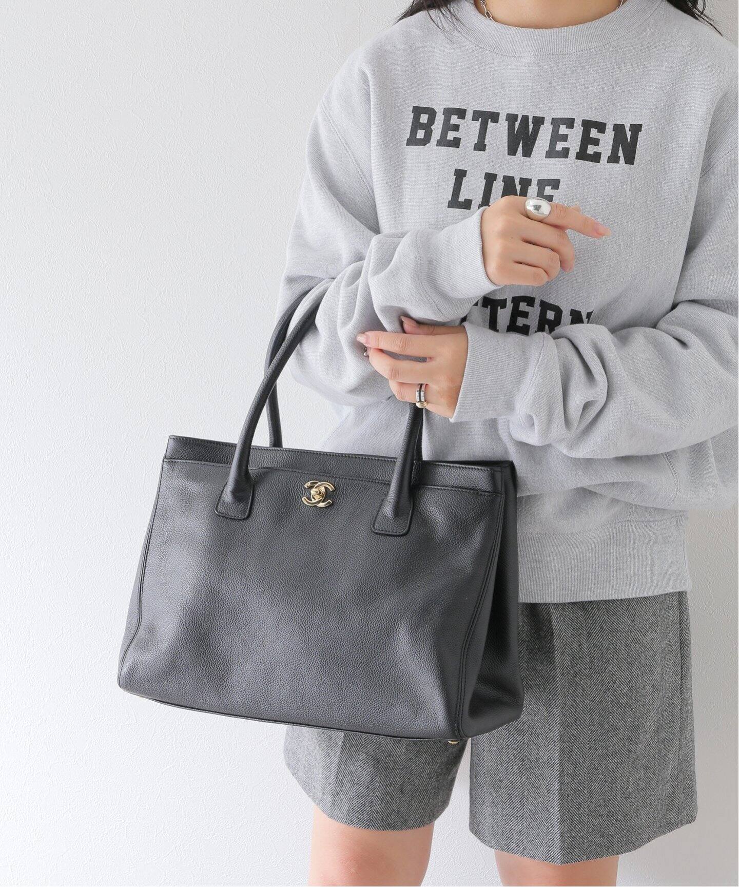 VINTAGE CHANEL/シャネル】 Executive tote 2way（トートバッグ 