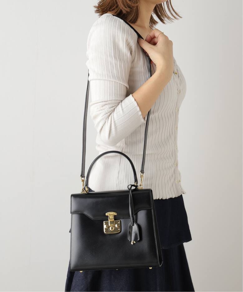 VINTAGE GUCCI/グッチ】Lady lock 2way（ショルダーバッグ  