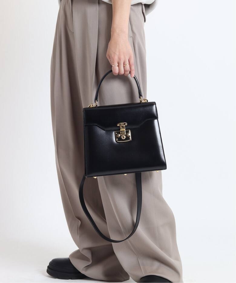 VINTAGE GUCCI/グッチ】Lady lock 2way（ショルダーバッグ 