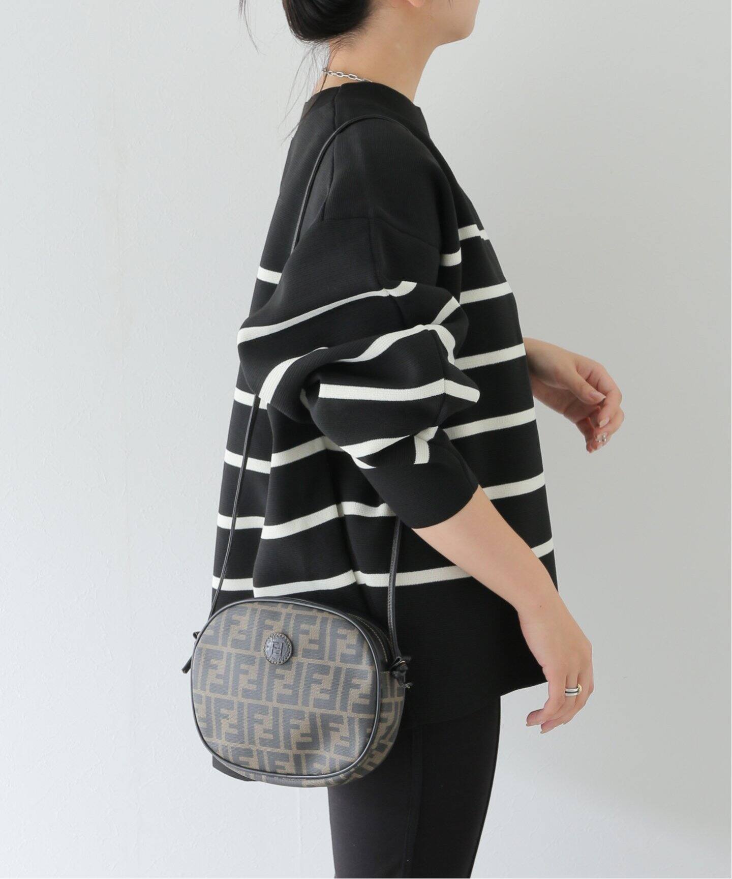 VINTAGE FENDI/フェンディ】Zucca ショルダーバッグ（ショルダーバッグ  