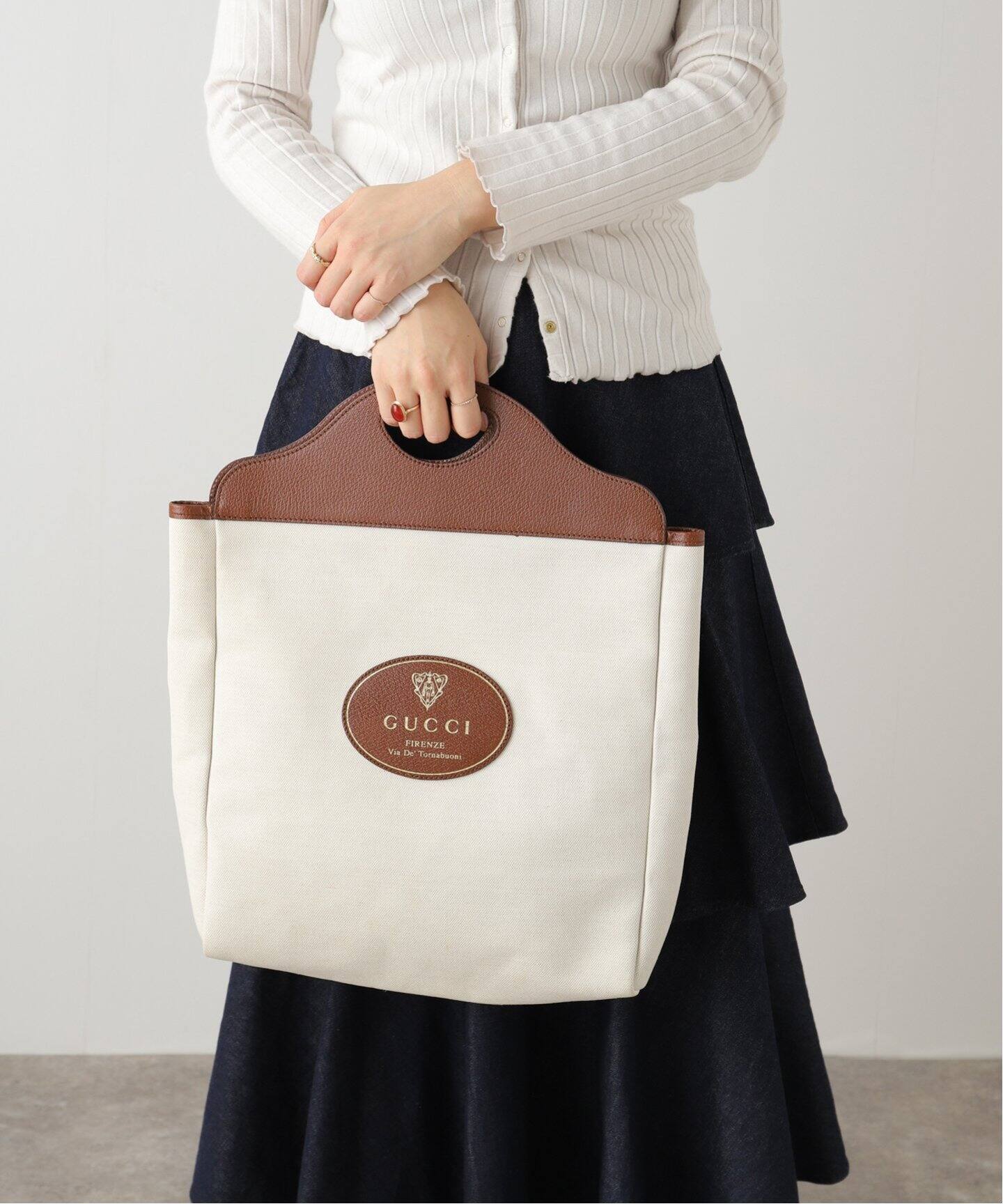 VINTAGE GUCCI/グッチ】トートバッグ（トートバッグ）｜DECOUVERTE 