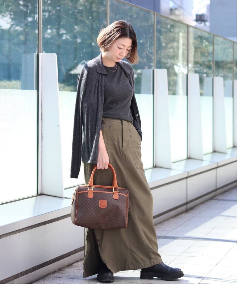 CELINE セリーヌ マカダム柄 ボストンバッグ トラベル 奇抜 旅行 