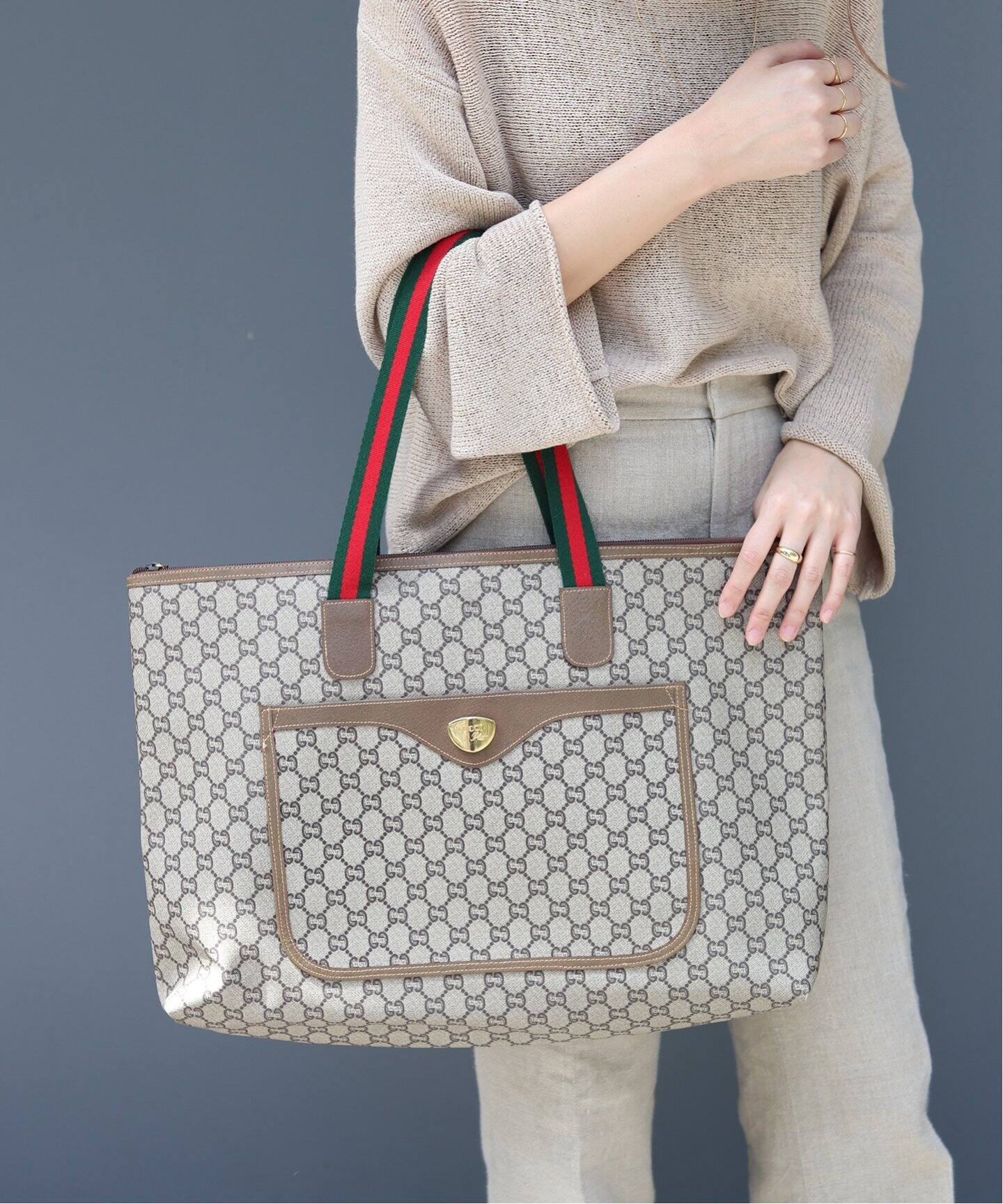 VINTAGE GUCCI Plus トートバッグ（トートバッグ）｜DECOUVERTE  
