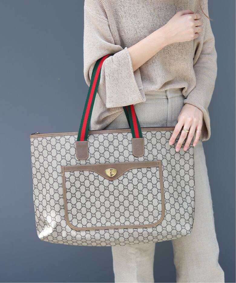 VINTAGE GUCCI Plus トートバッグ（トートバッグ）｜DECOUVERTE 