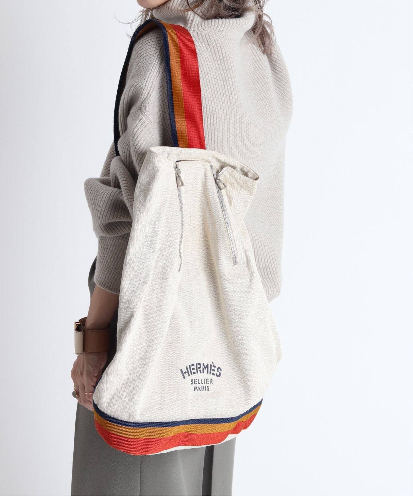 VINTAGE HERMES/エルメス】Cavalier（ショルダーバッグ）｜DECOUVERTE  