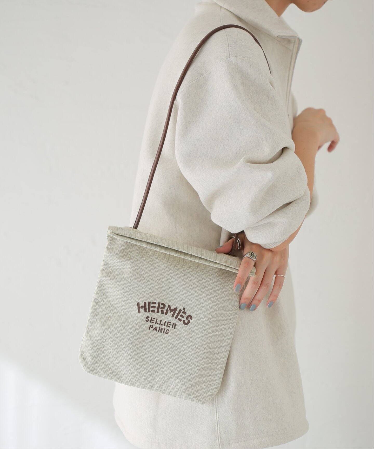 VINTAGE HERMES/エルメス】 Aline pm（ショルダーバッグ）｜DECOUVERTE 