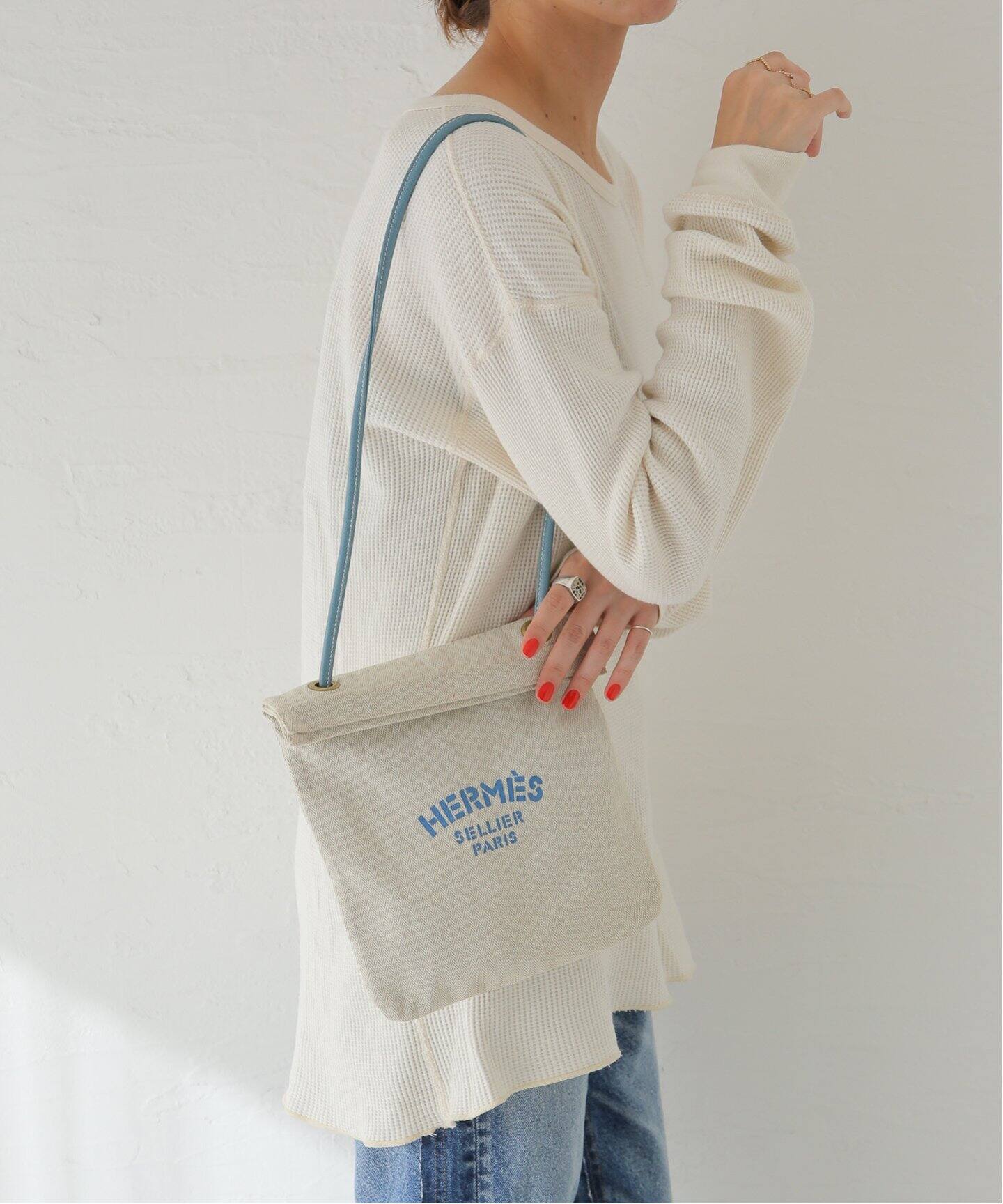 VINTAGE HERMES/エルメス】 Aline pm（ショルダーバッグ）｜DECOUVERTE  