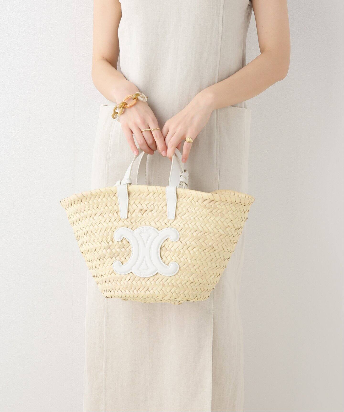 CELINE/セリーヌ】 Teen Triomphe Classic Panier（かごバッグ 