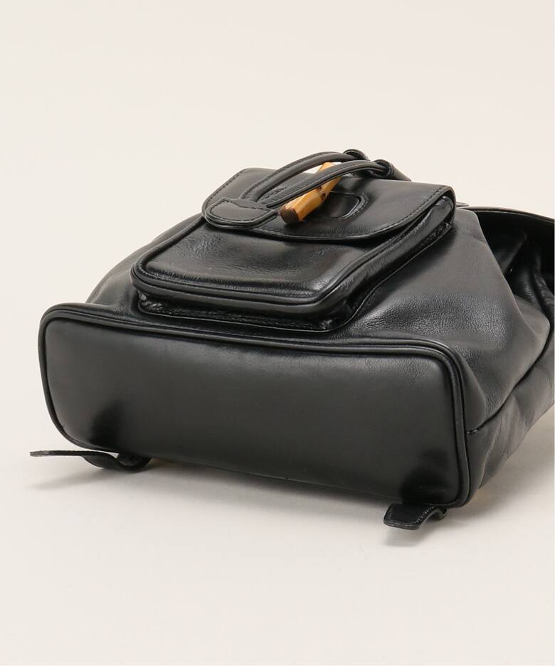 【VINTAGE GUCCI/グッチ】Bamboo Backpack s（バックパック／リュック）｜DECOUVERTE（デクーヴェルト）の