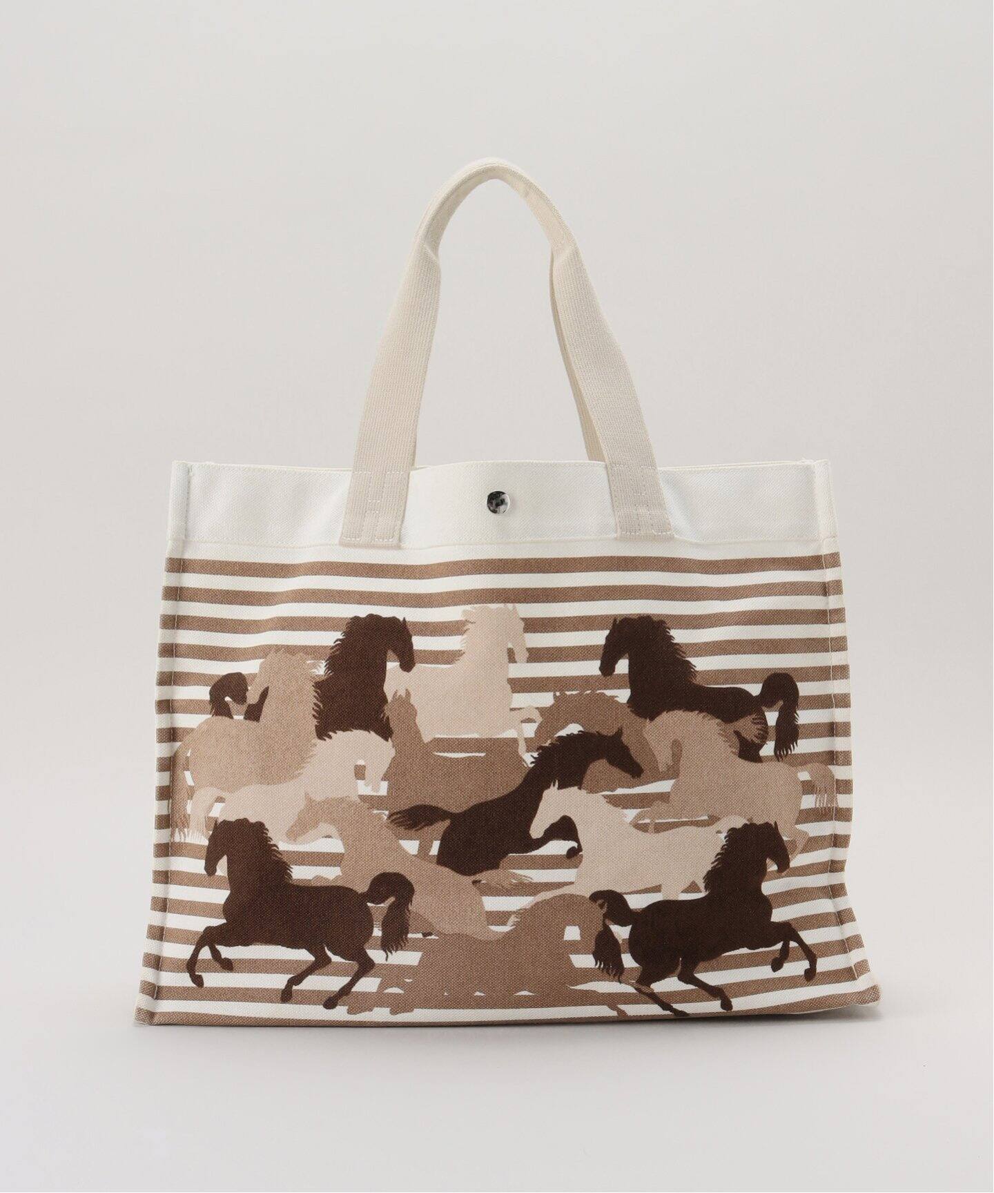 VINTAGE HERMES/エルメス】 Chevaux en Camoflage tote（トートバッグ 
