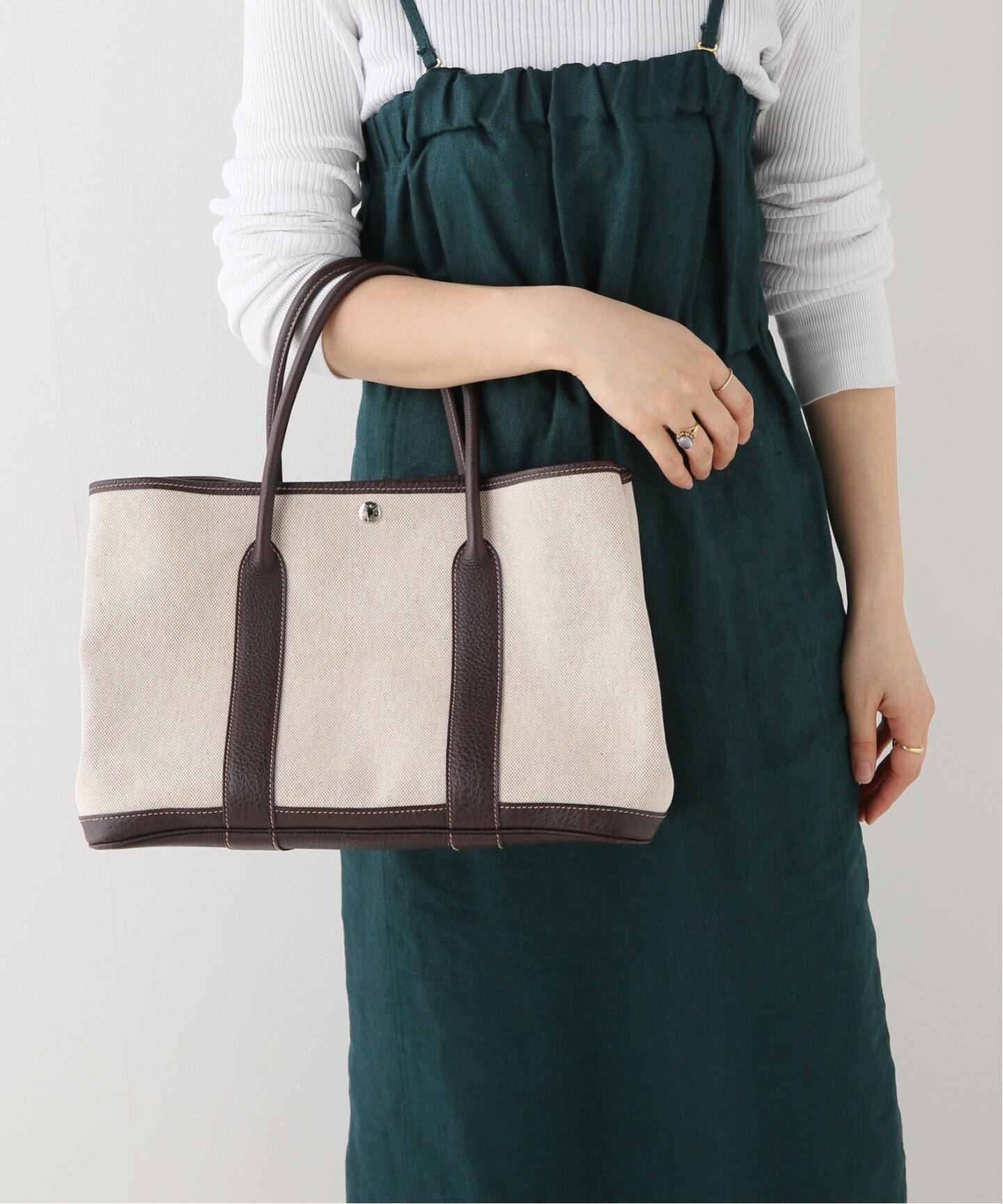VINTAGE HERMES/エルメス】 Garden Party pm（トートバッグ 