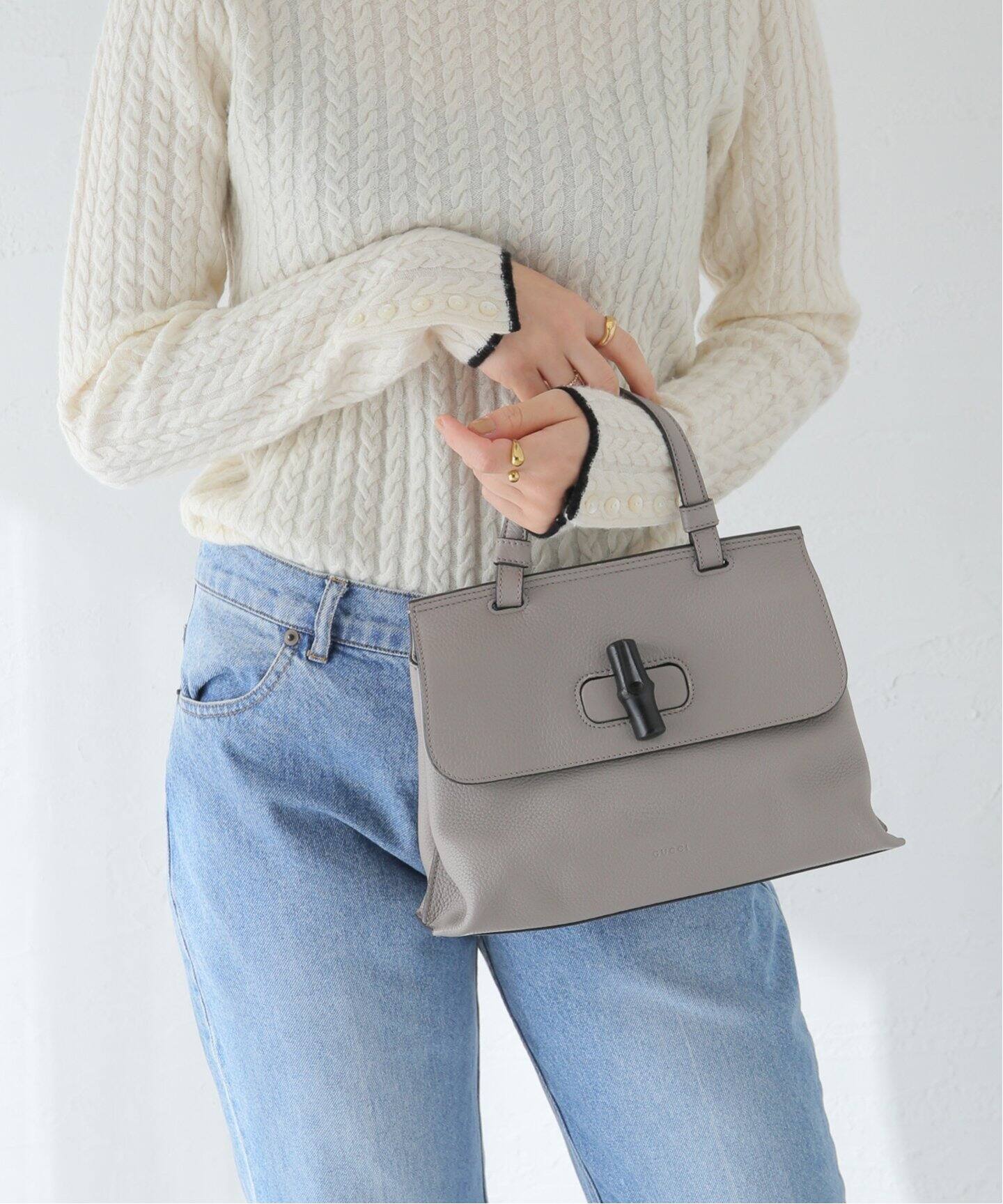 VINTAGE GUCCI/グッチ】Bamboo Dayly（ショルダーバッグ）｜DECOUVERTE 