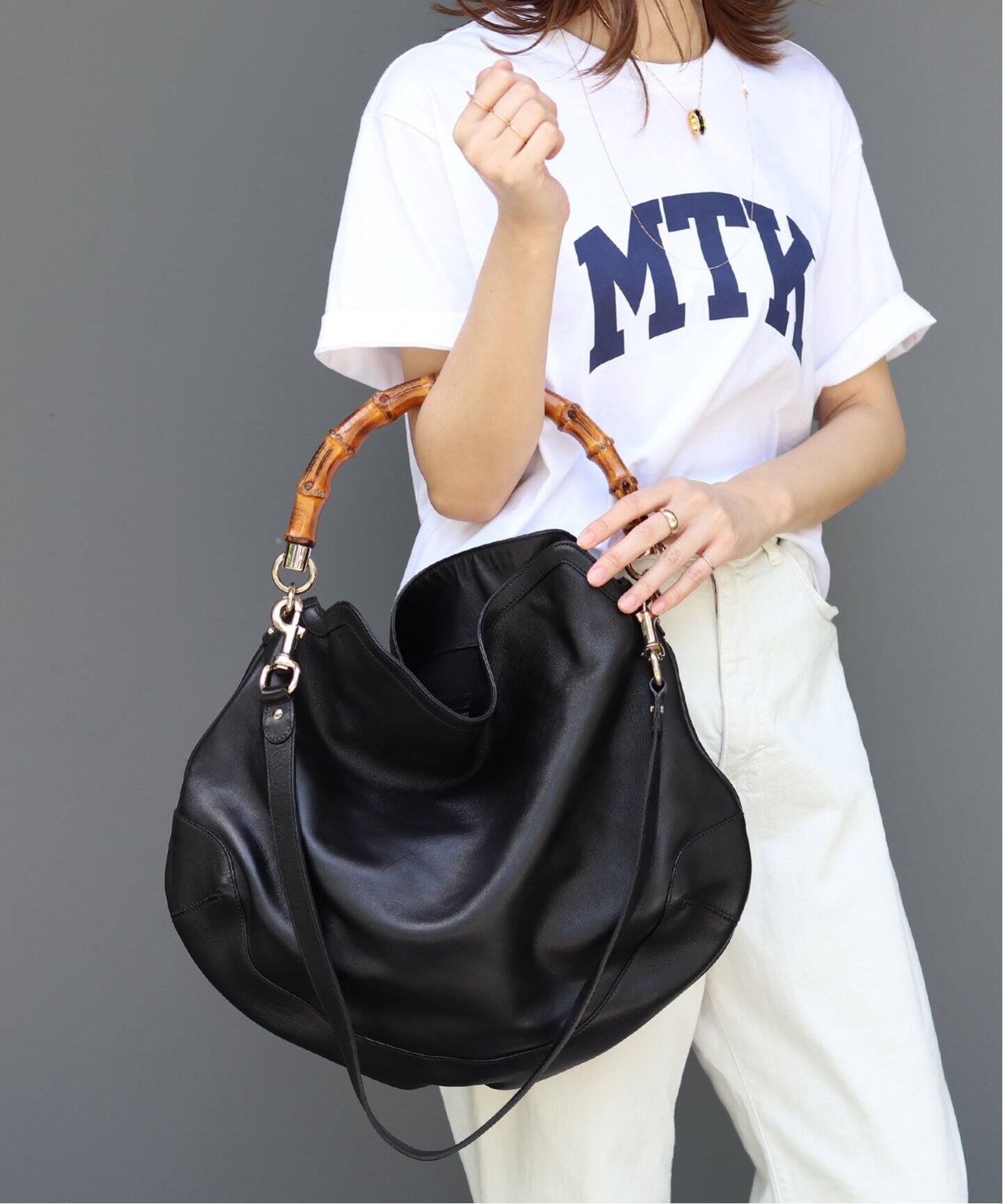 VINTAGE GUCCI バンブー2wayバッグ（ショルダーバッグ）｜DECOUVERTE  