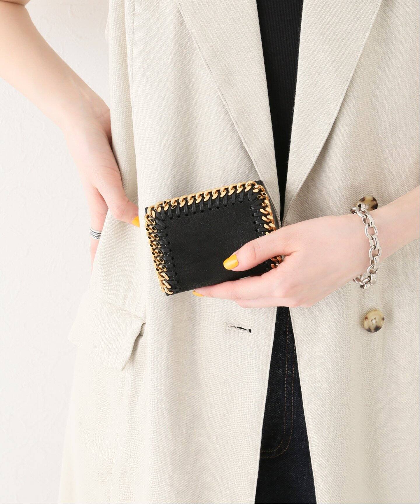Stella McCartney/ステラ マッカートニー】 Trifold falabella wallet 