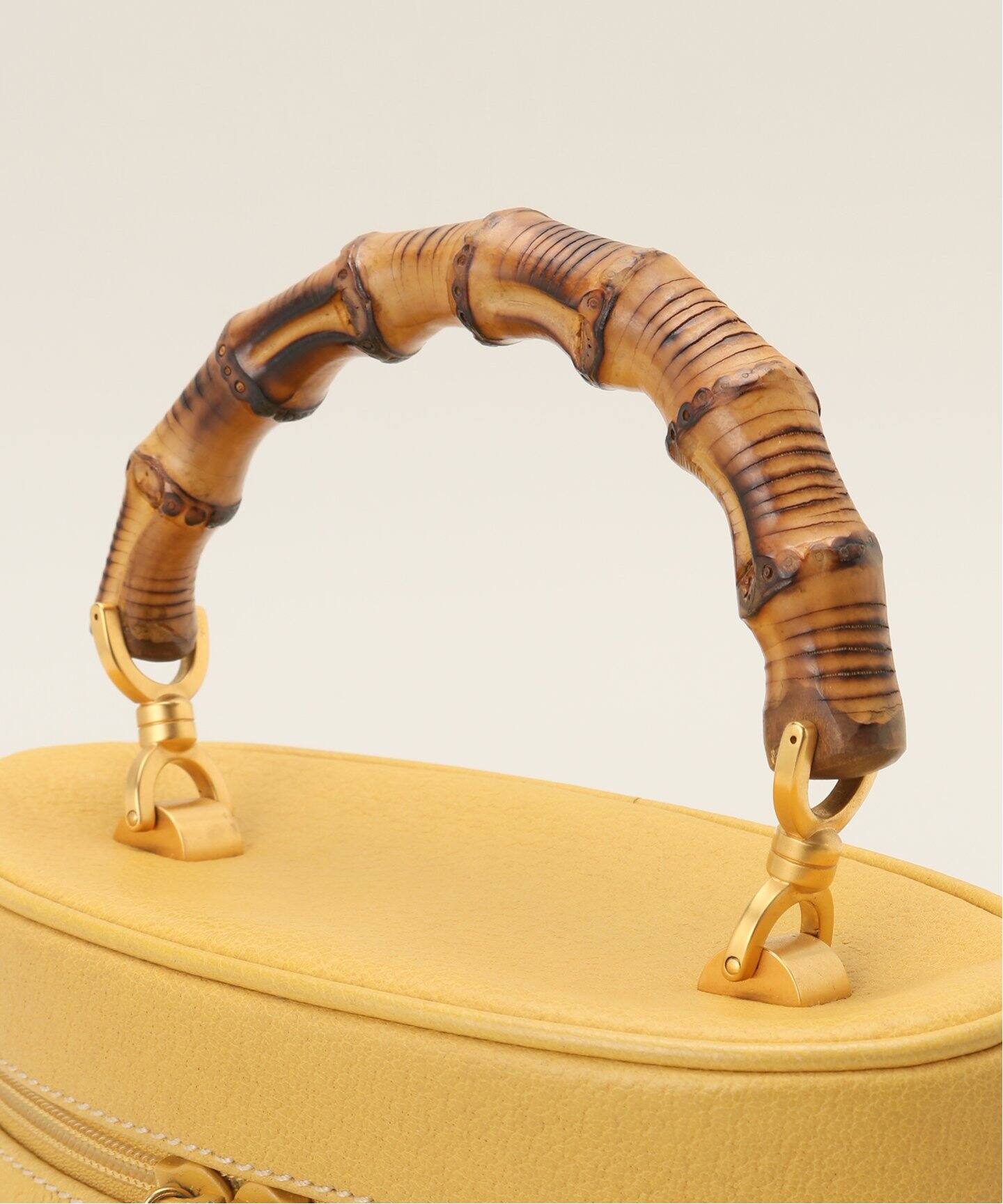 VINTAGE GUCCI/グッチ】 Bamboo ハンドバッグ（ハンドバッグ