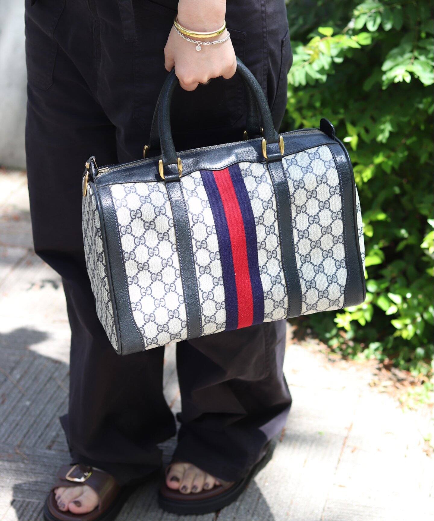 VINTAGE GUCCI/グッチ】ボストンバッグ（ボストンバッグ）｜DECOUVERTE 
