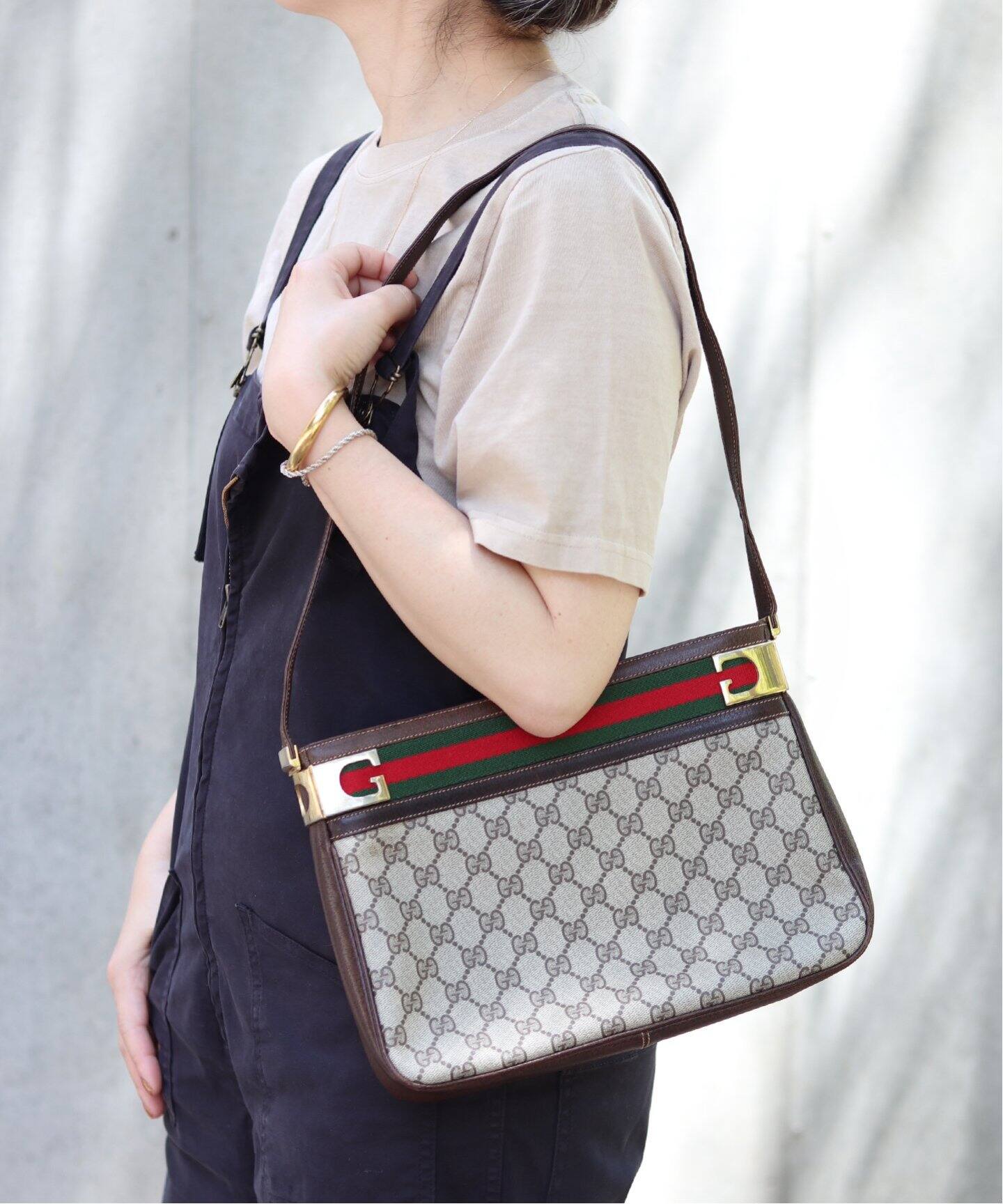 VINTAGE GUCCI/グッチ】ショルダーバッグ（ショルダーバッグ  