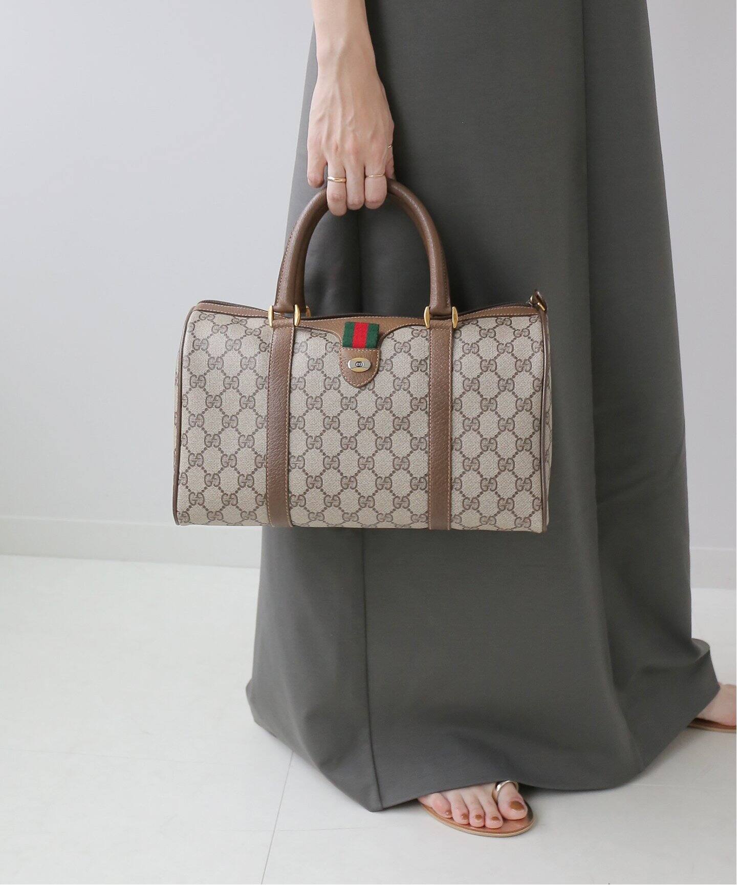 VINTAGE GUCCI/グッチ】ボストンバッグ（ボストンバッグ）｜DECOUVERTE  