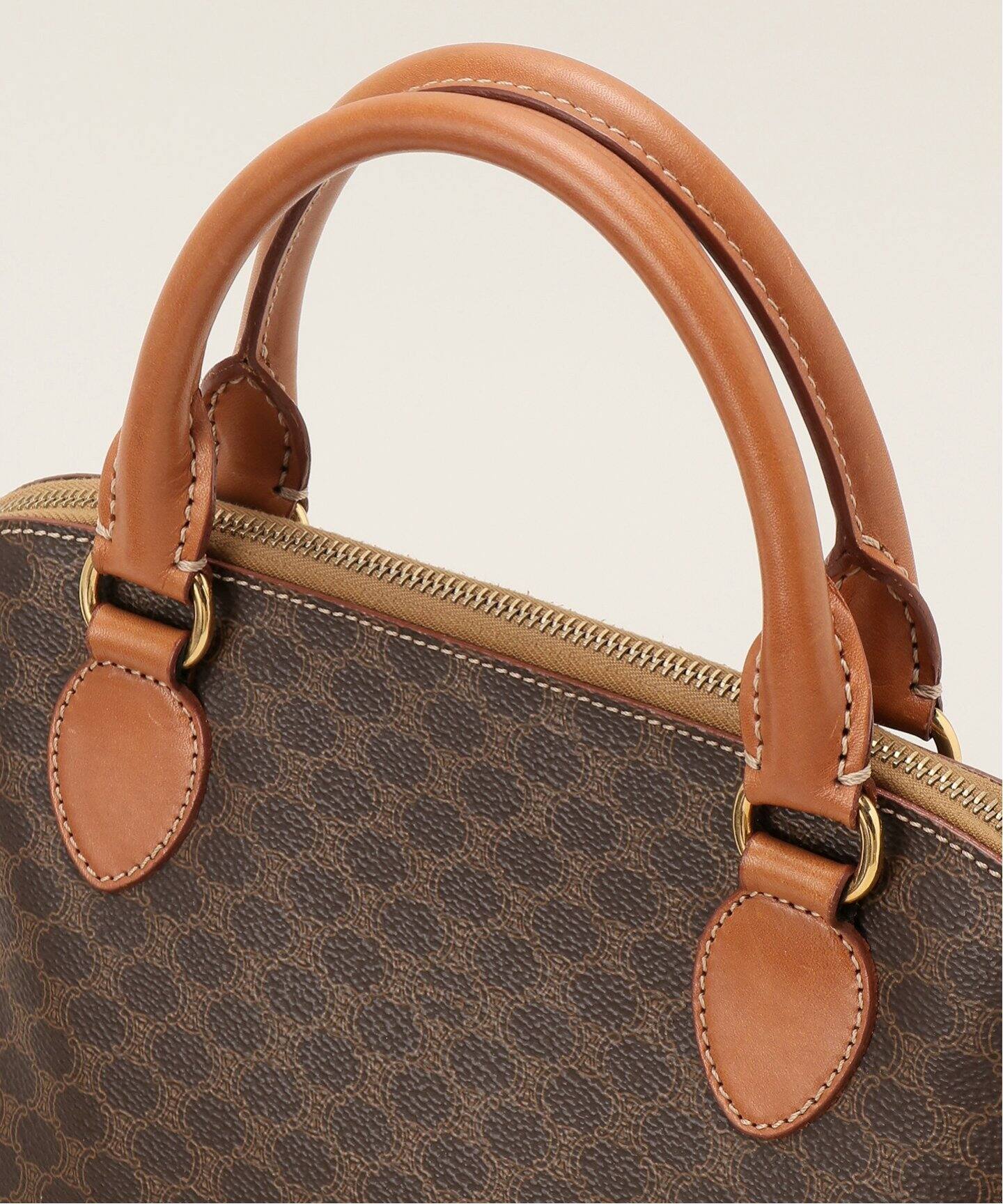 VINTAGE CELINE/セリーヌ】マカダムボリード型2wayバッグ 27  