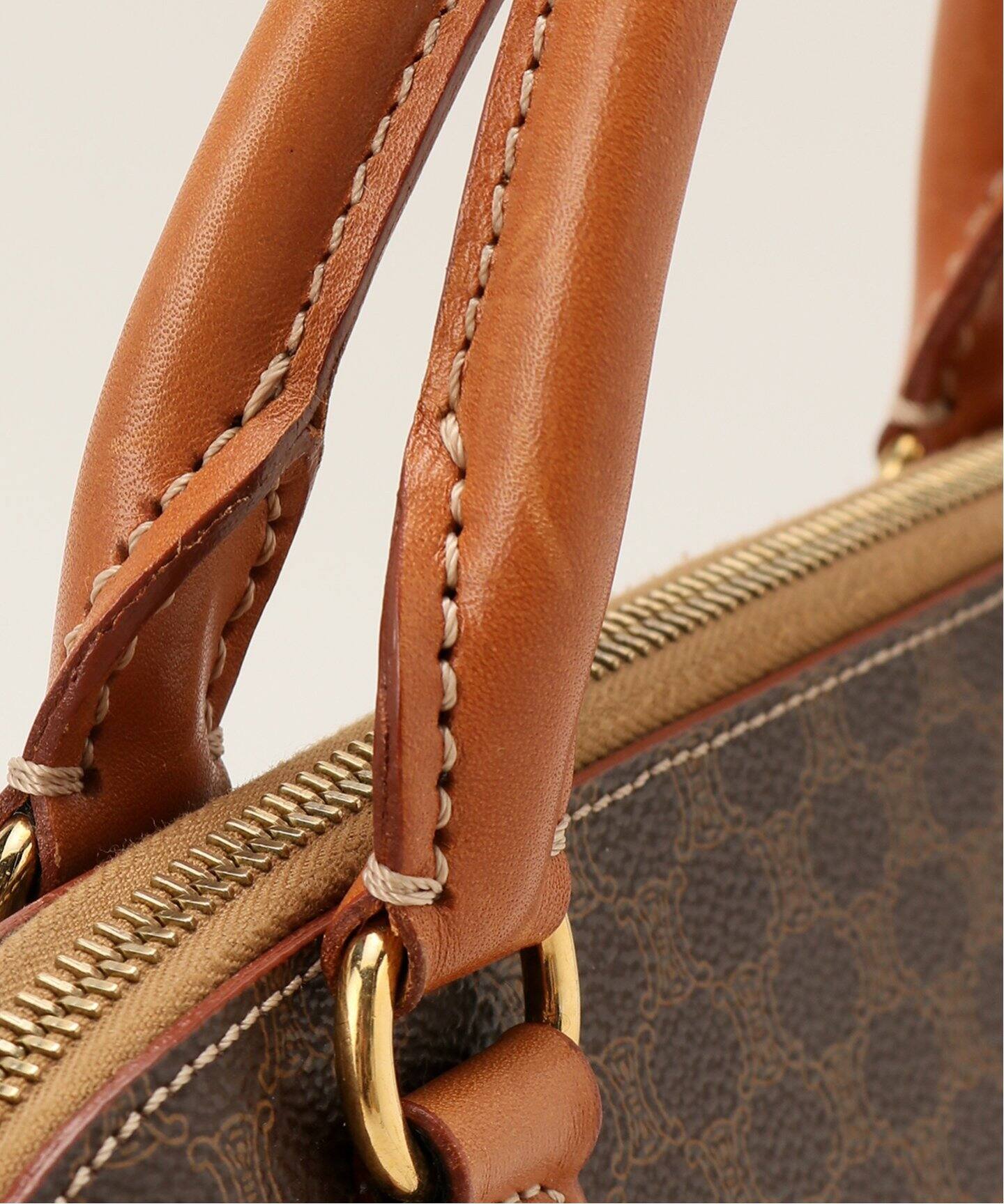 VINTAGE CELINE/セリーヌ】マカダムボリード型2wayバッグ 27 