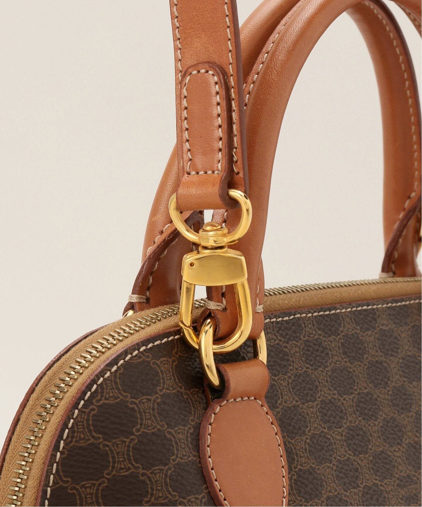 VINTAGE CELINE/セリーヌ】マカダムボリード型2wayバッグ 27  