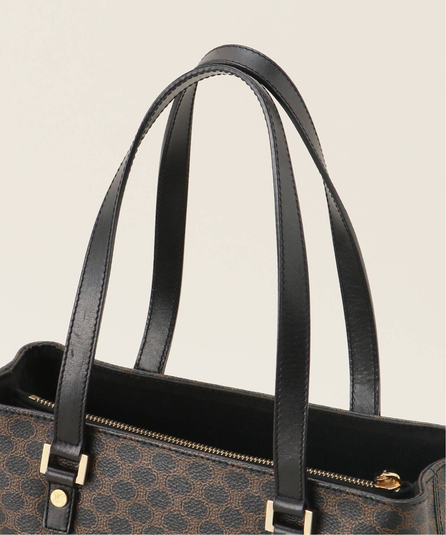 VINTAGE CELINE/セリーヌ】マカダムトートバッグ（トートバッグ 