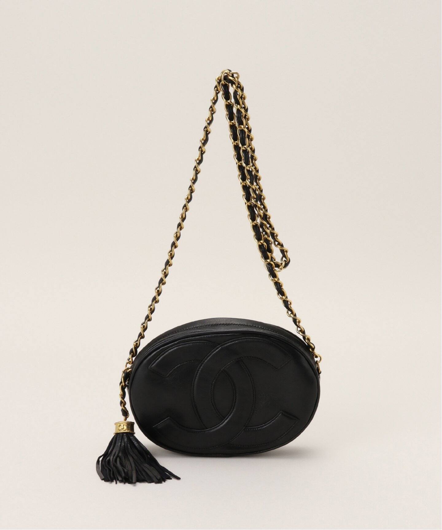VINTAGE CHANEL/シャネル】タッセルチェーンショルダーバッグ  