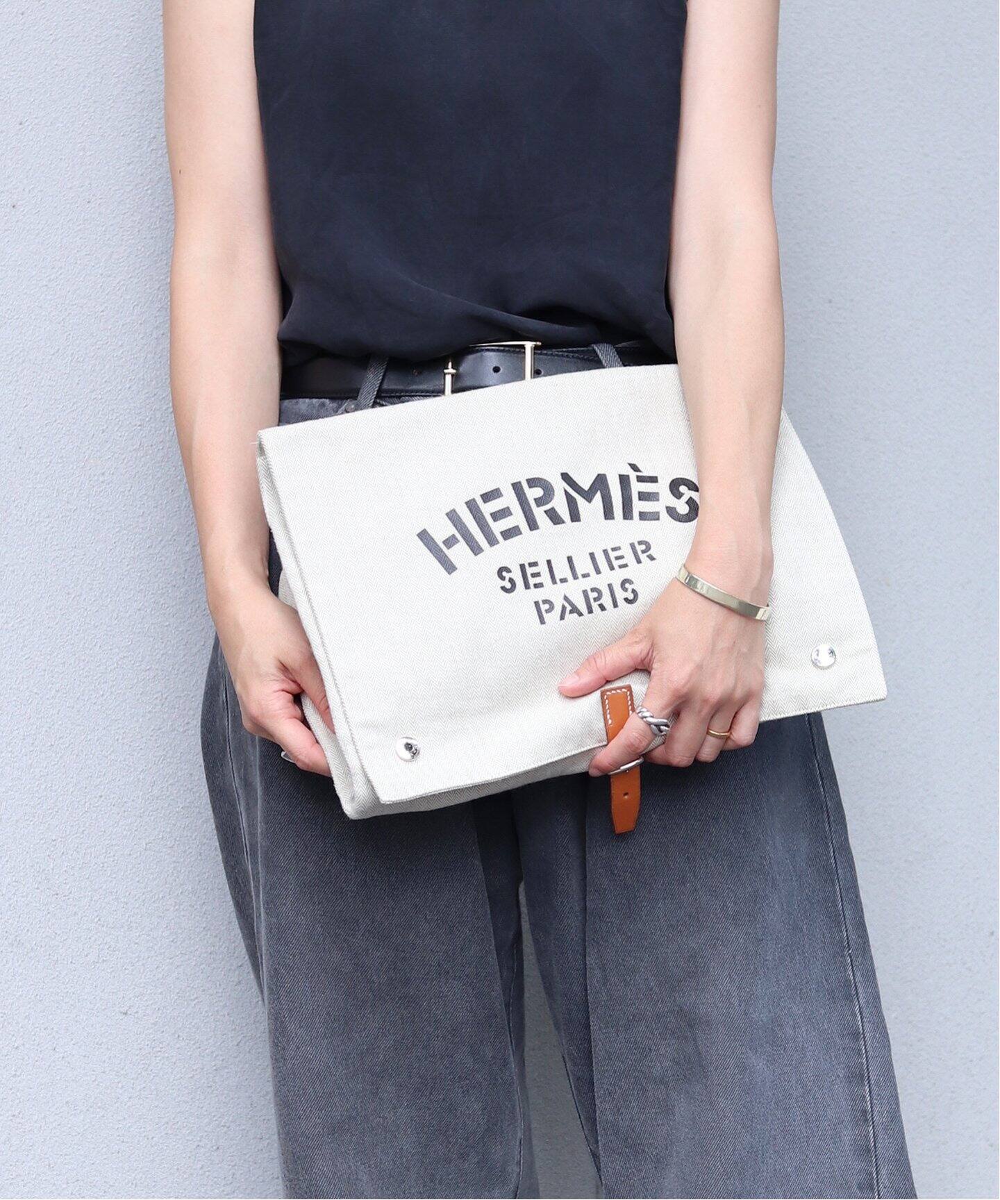 VINTAGE HERMES/エルメス】Baggy Baggage（ハンドバッグ）｜DECOUVERTE 