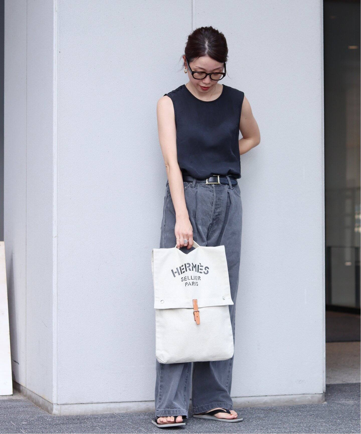 VINTAGE HERMES/エルメス】Baggy Baggage（ハンドバッグ）｜DECOUVERTE 